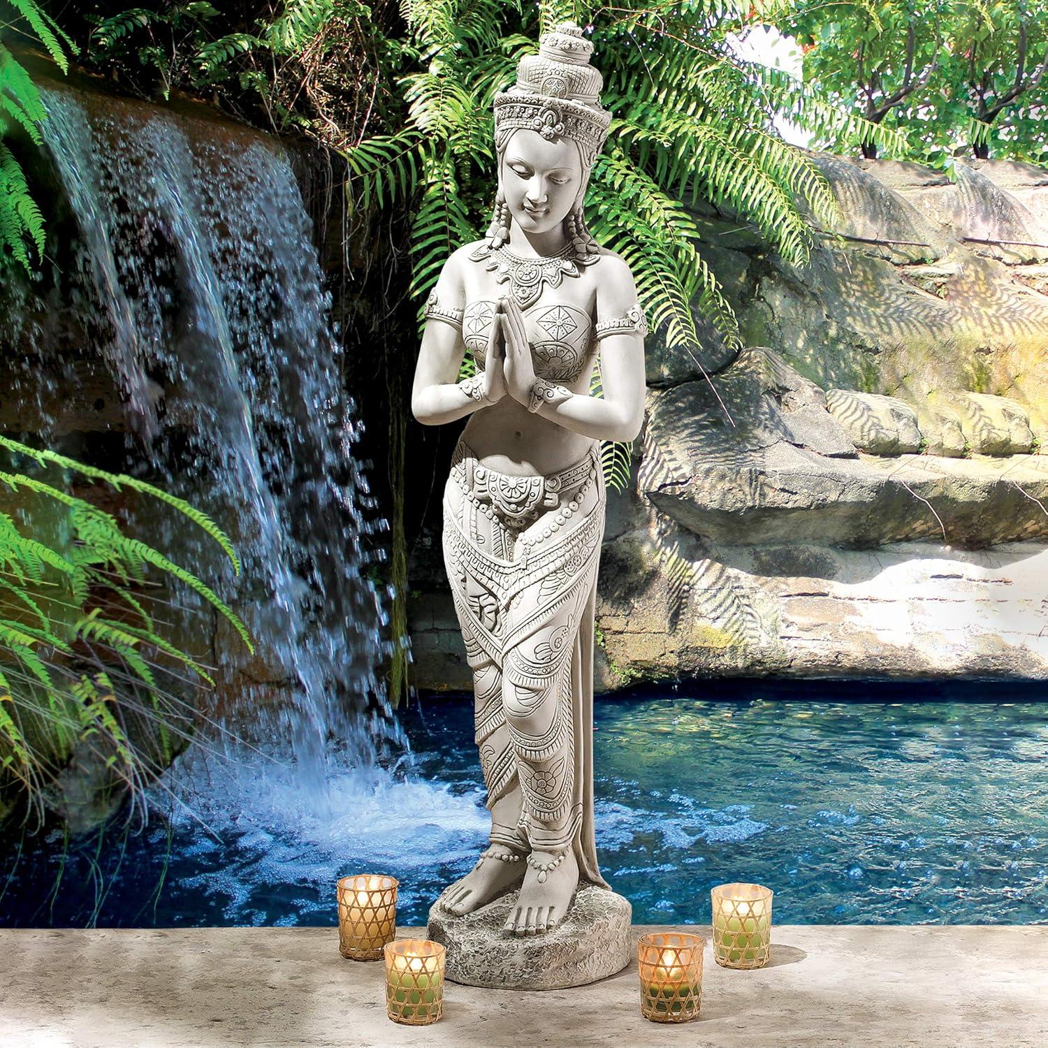 Design Toscano Thai Teppanom Beautiful Being Statue