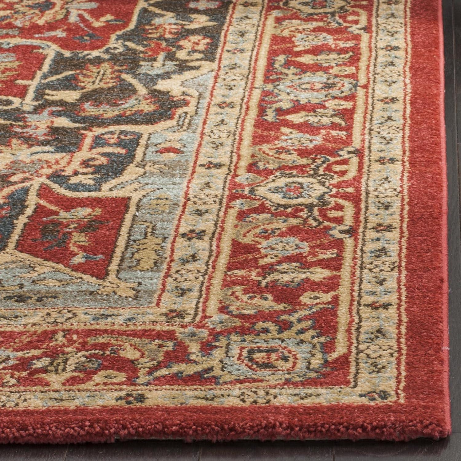 SAFAVIEH Mahal Trecia Oriental Runner Rug, Red, 2'2" x 10'