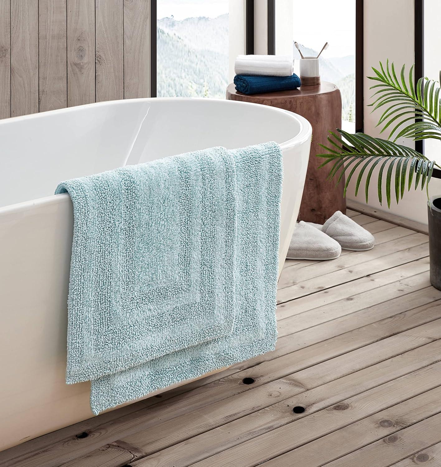 Eddie Bauer Logan Cotton 2 Piece Bath Rug Set