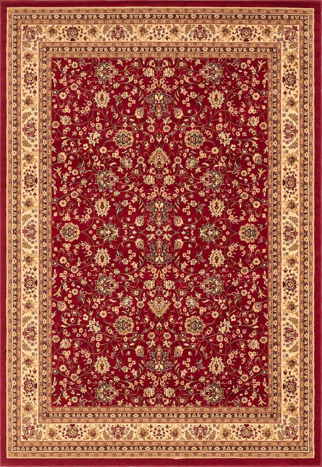 Unique Loom Sialk Hill Washington Floral Indoor Woven Area Rug