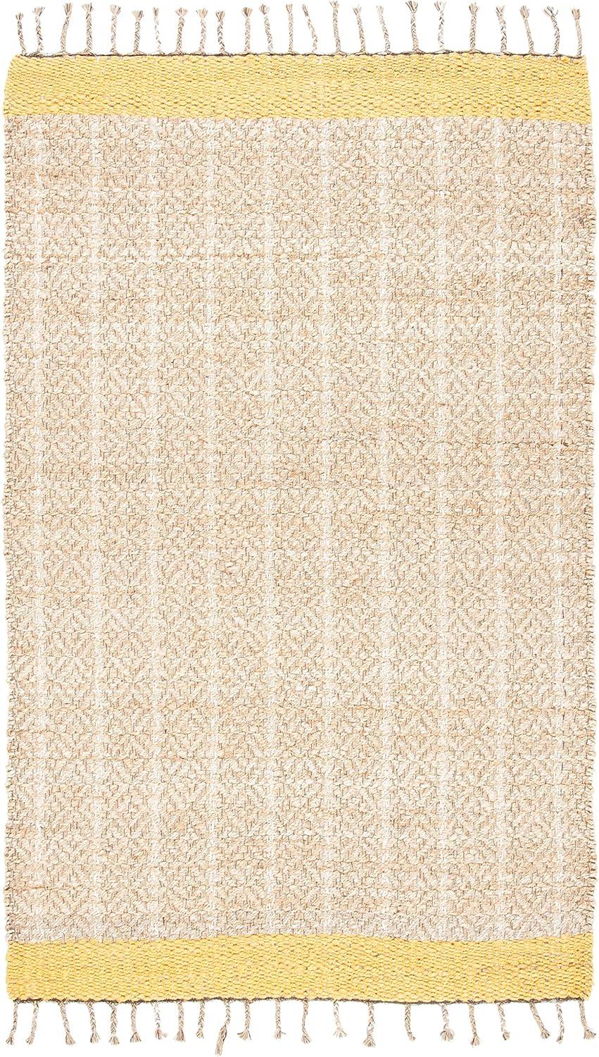 Union Rustic Abbie-May Hand Woven 0.8 Jute 0.2 Cotton Rug