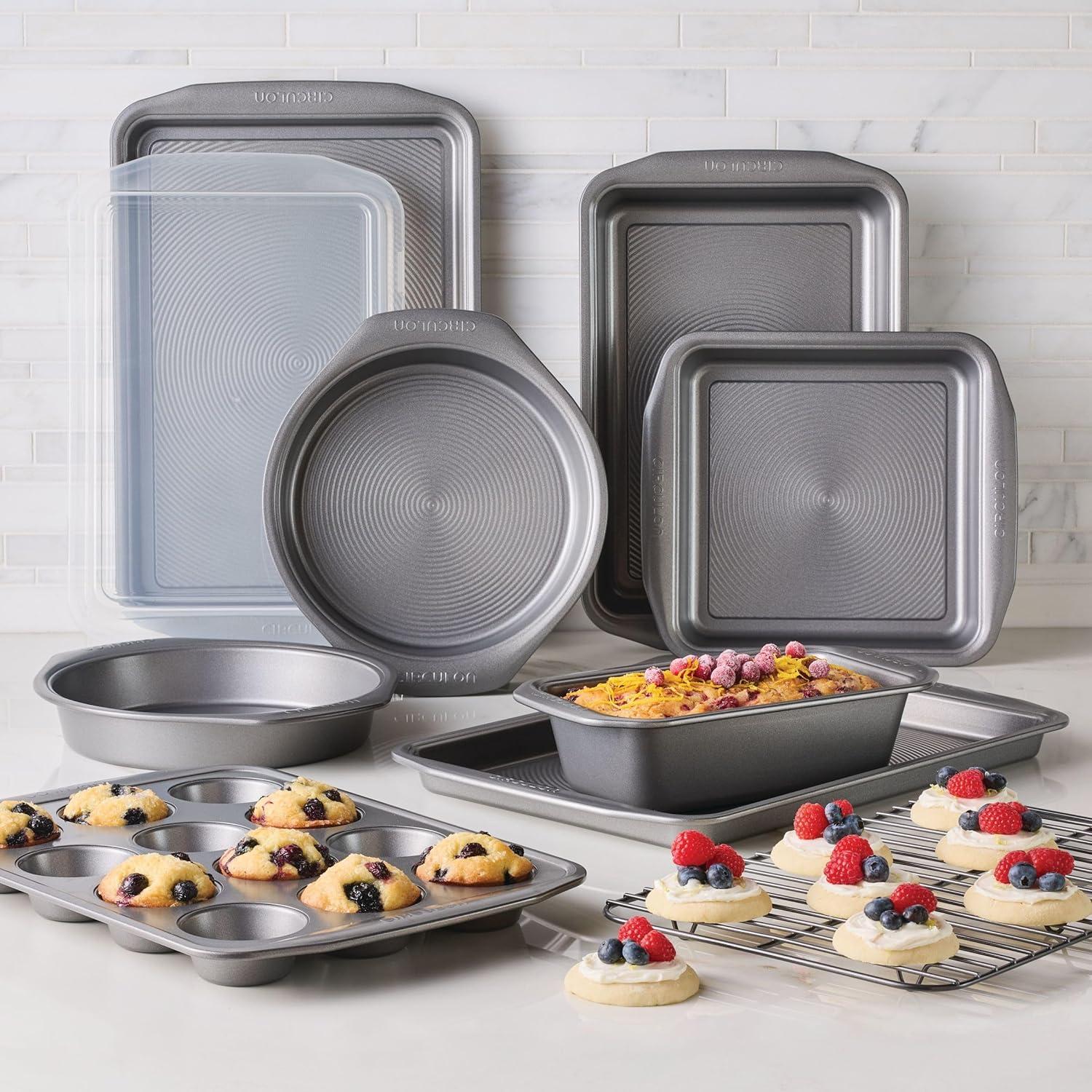 Circulon Circulon Bakeware Nonstick Bakeware Set / Baking Pans, 10 Piece