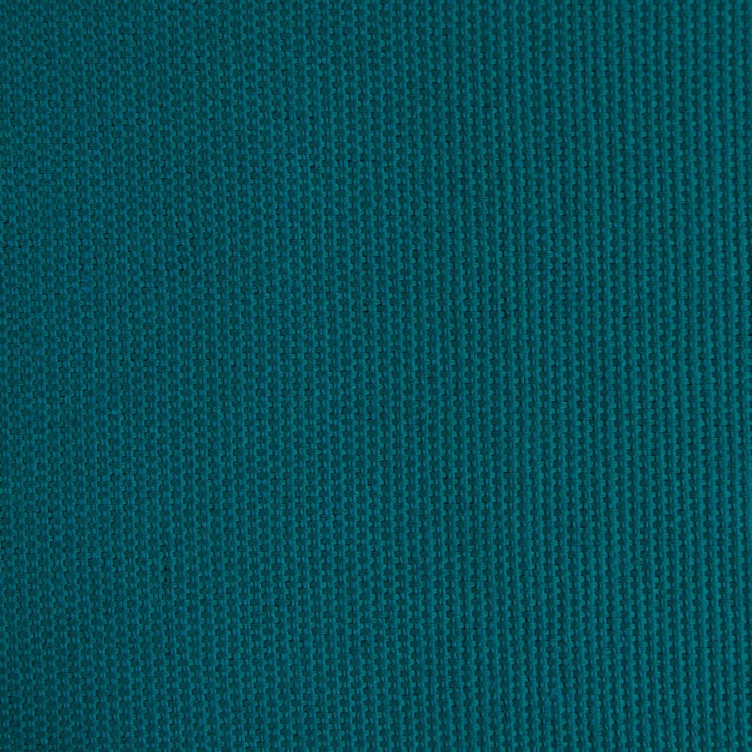 Polyester Cube Solid Teal Square 13x13x13