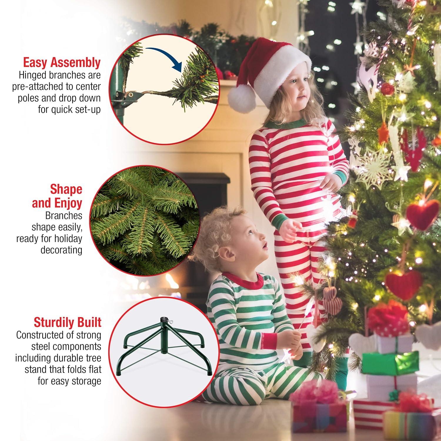 National Tree Company Artificial Christmas Tree | Dunhill Fir - 12 ft