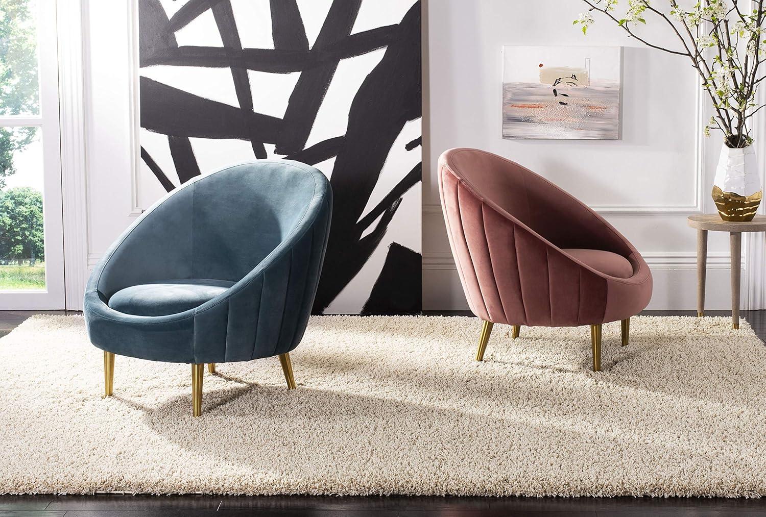 California Shag SG151 Power Loomed Indoor Area Rug - Beige - 5'3"x7'6" - Safavieh