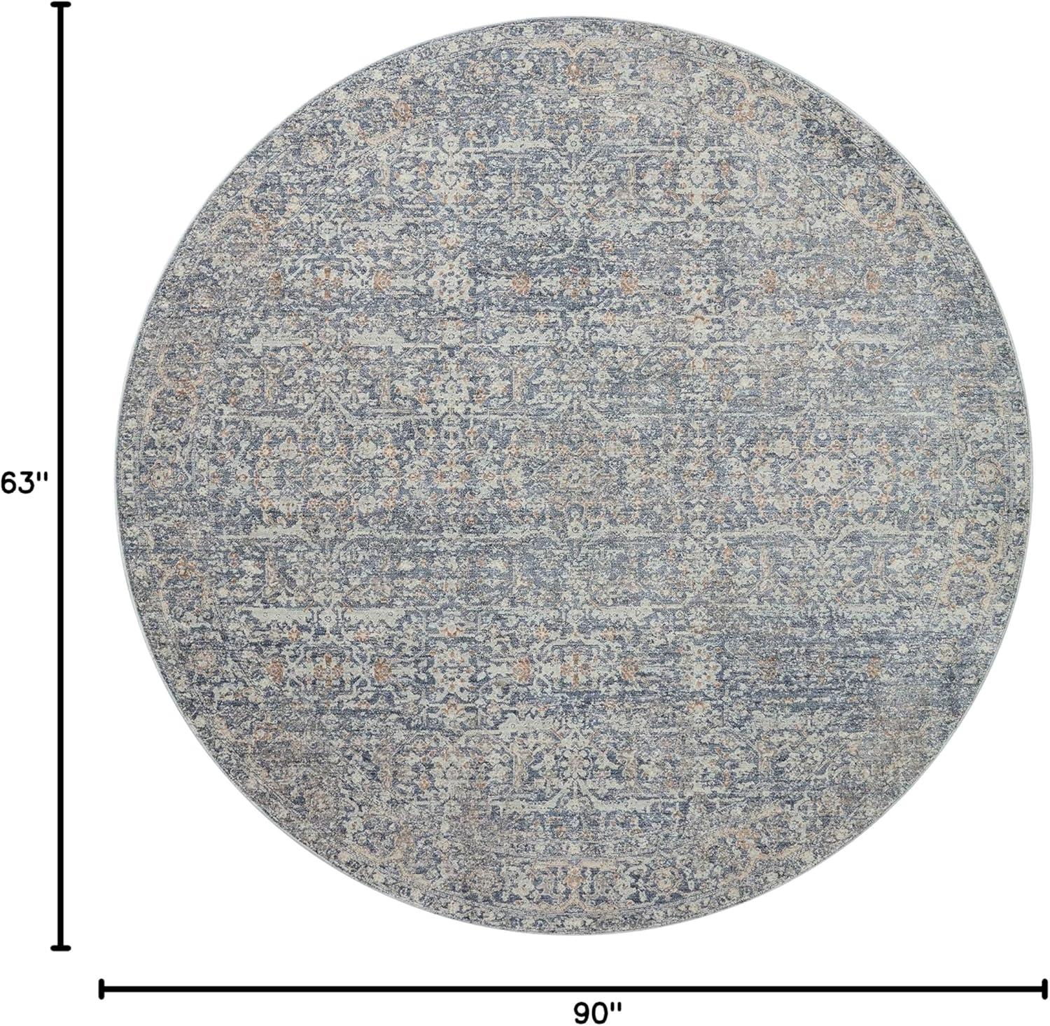 Angela Rose x Loloi Blake Denim / Taupe Area Rug