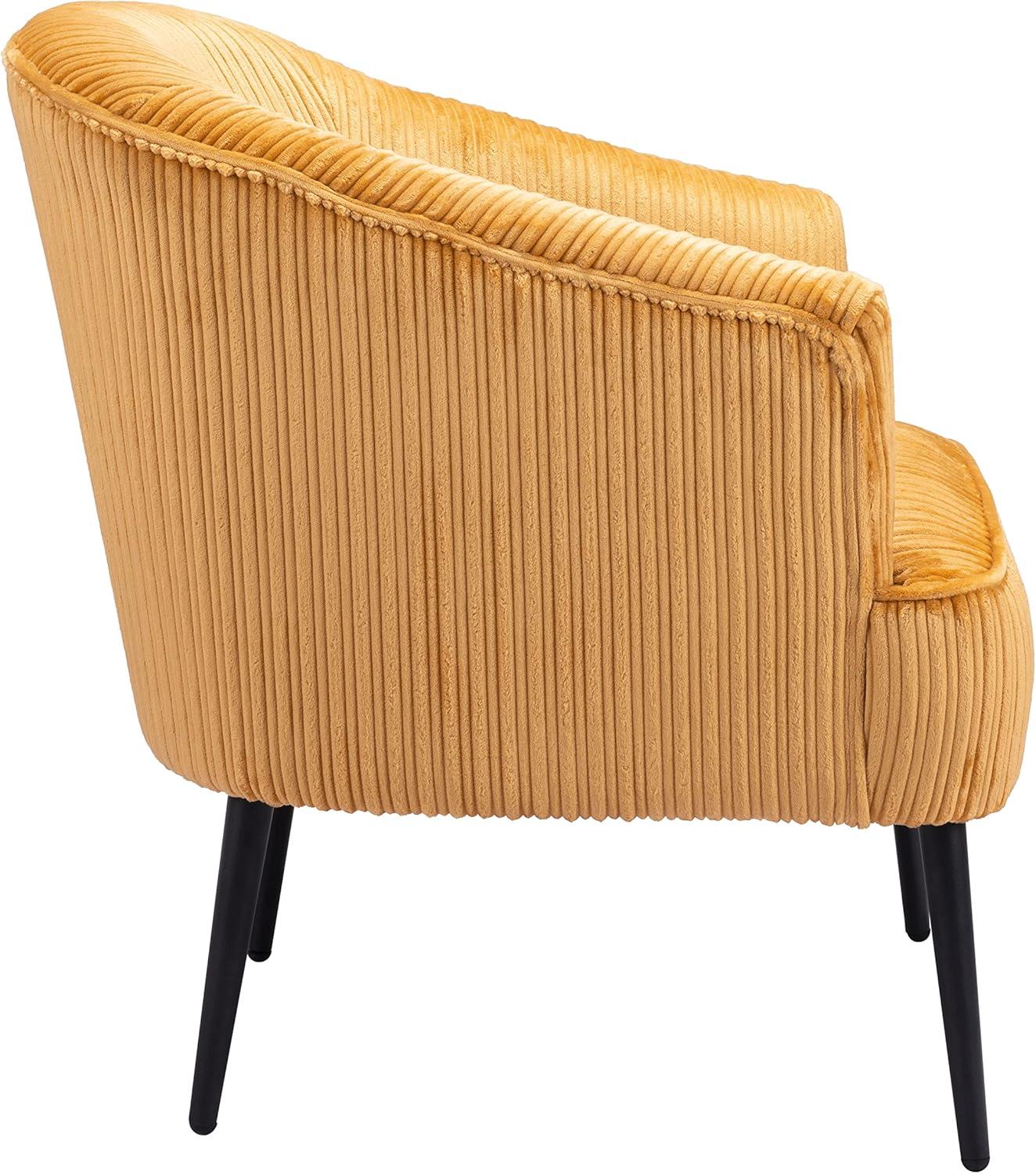 ZUO Ranier Accent Chair Yellow