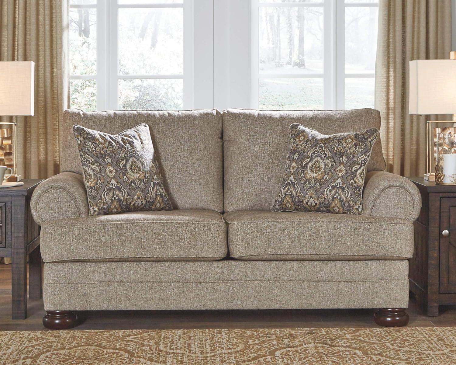 Signature Design by Ashley Kananwood Loveseat in Oatmeal