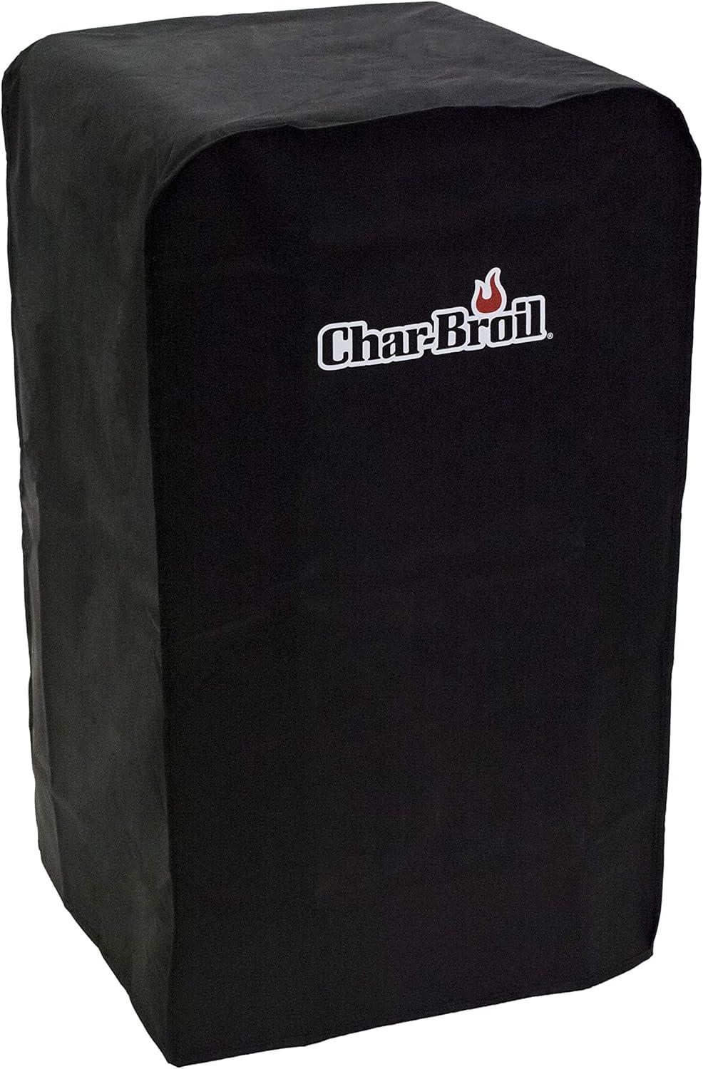 Black Heavy-Duty Polyester 30" Digital Electric Smoker Cover