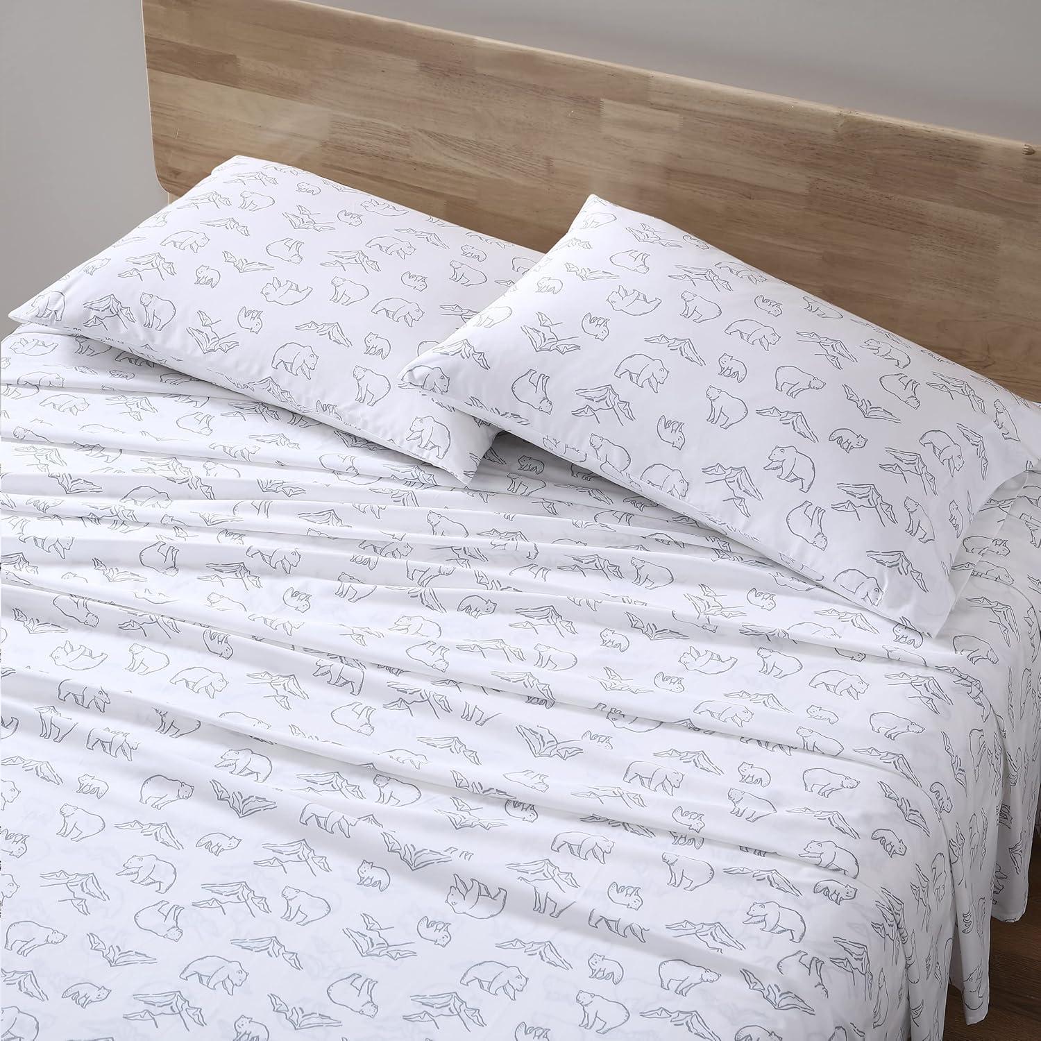 Eddie Bauer Printed Cotton Percale Sheet Sets