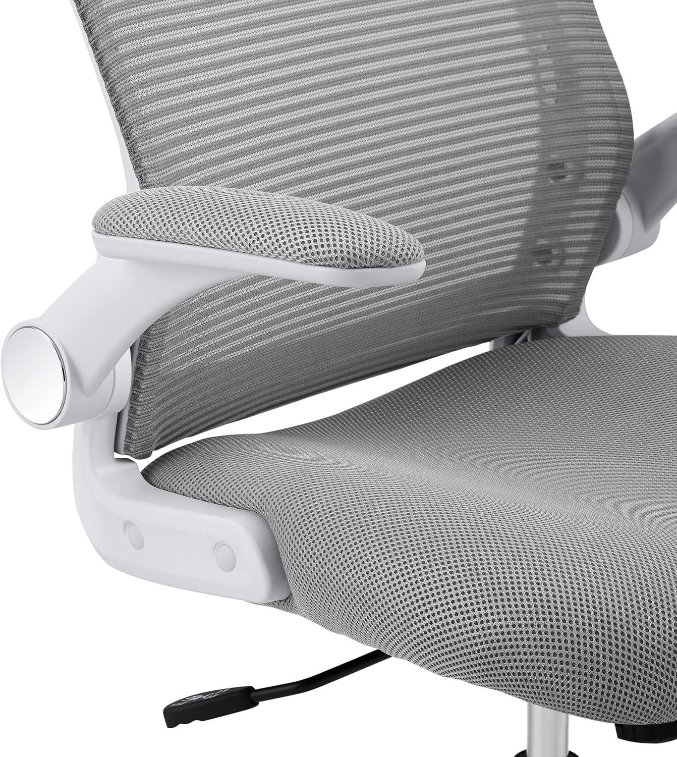 Works Creativity Mesh Office Chair with Chrome Base Gray - Serta: Ergonomic, Adjustable Height & Support