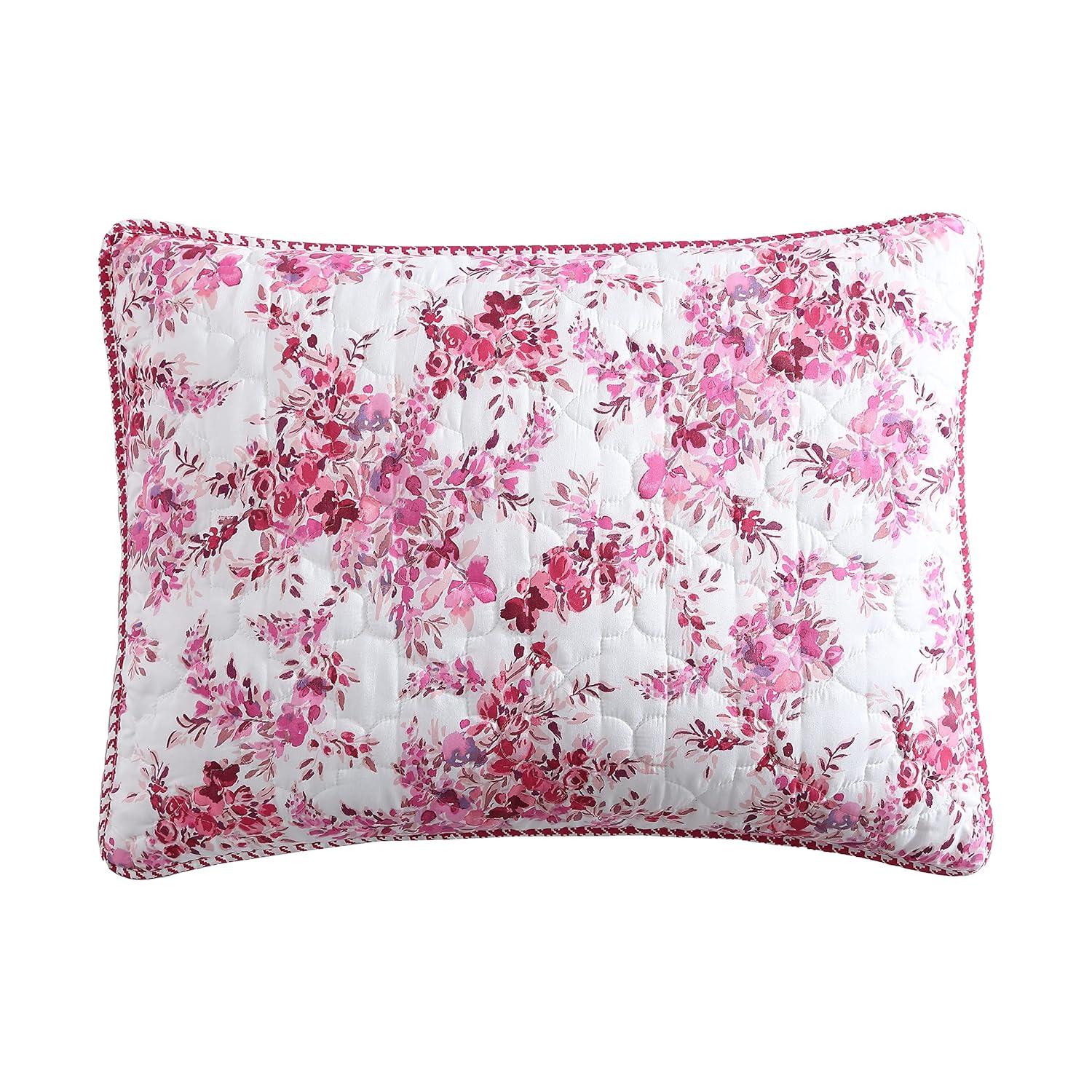 Betsey Johnson Betsey Johnson Floral Vineyard Reversible Quilt Set