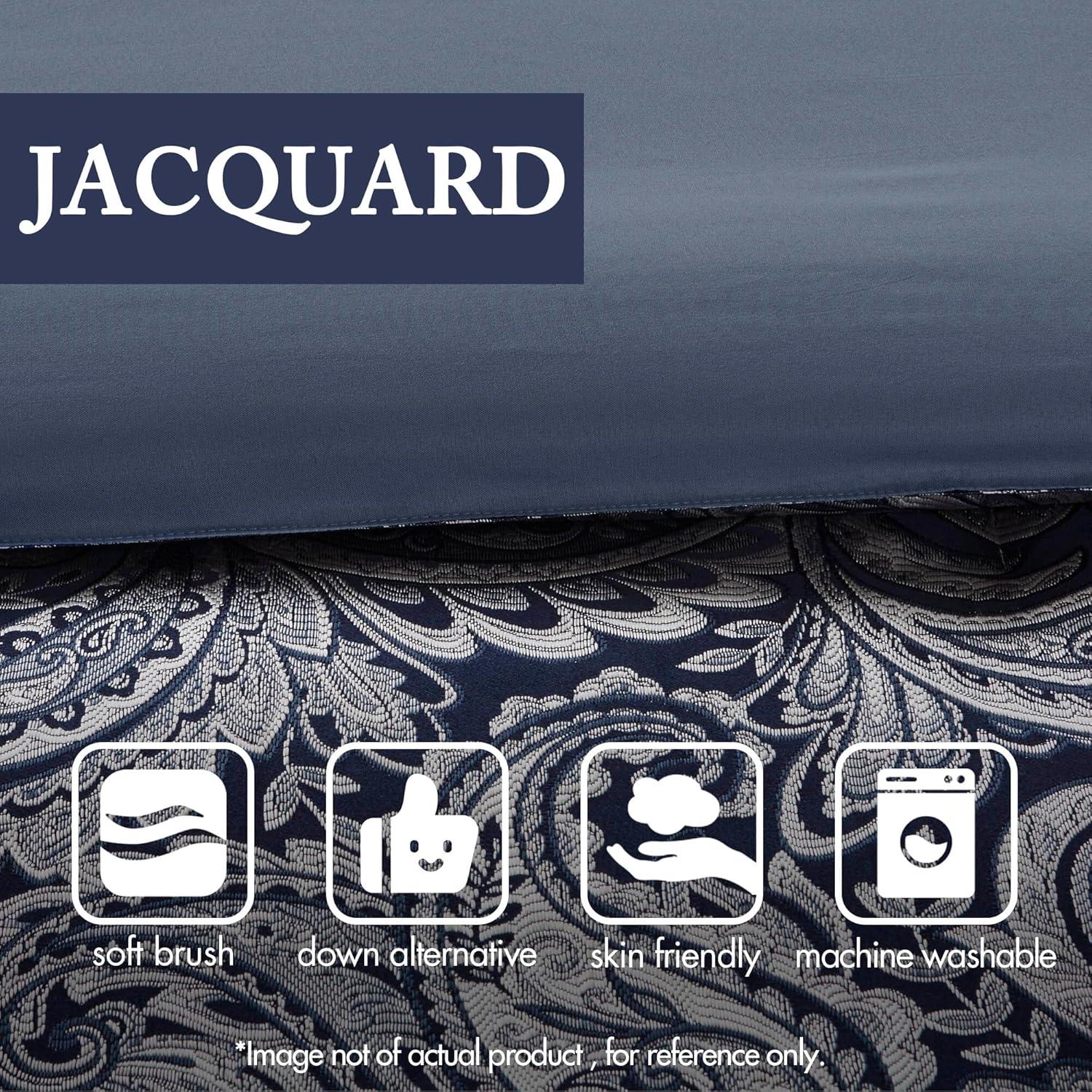 Madison Park Aubrey 12 Piece Comforter Set with Cotton Bed Sheets