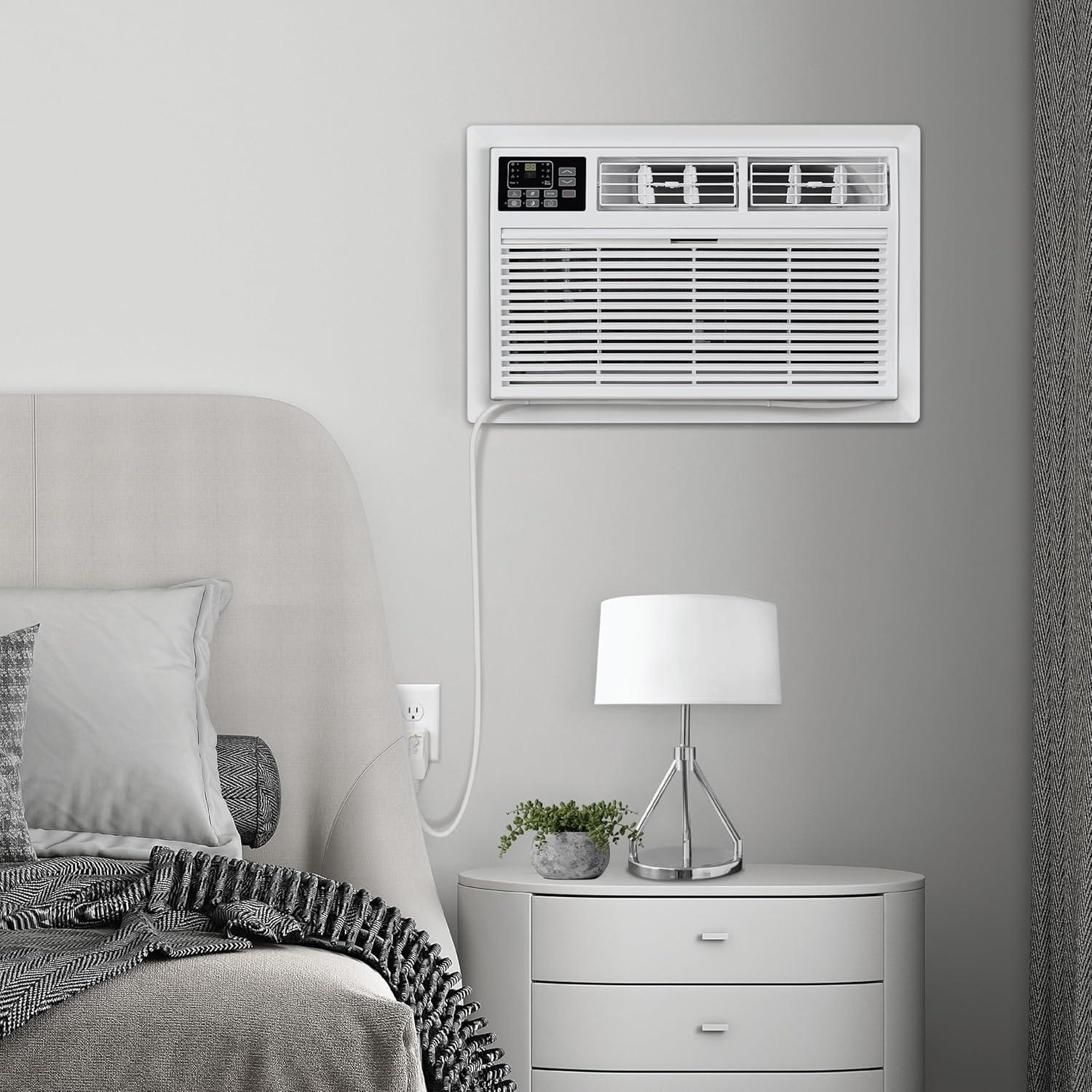 Whirlpool 10000 BTU Window Air Conditioner for 450 Square Feet with Heater and Remote Included