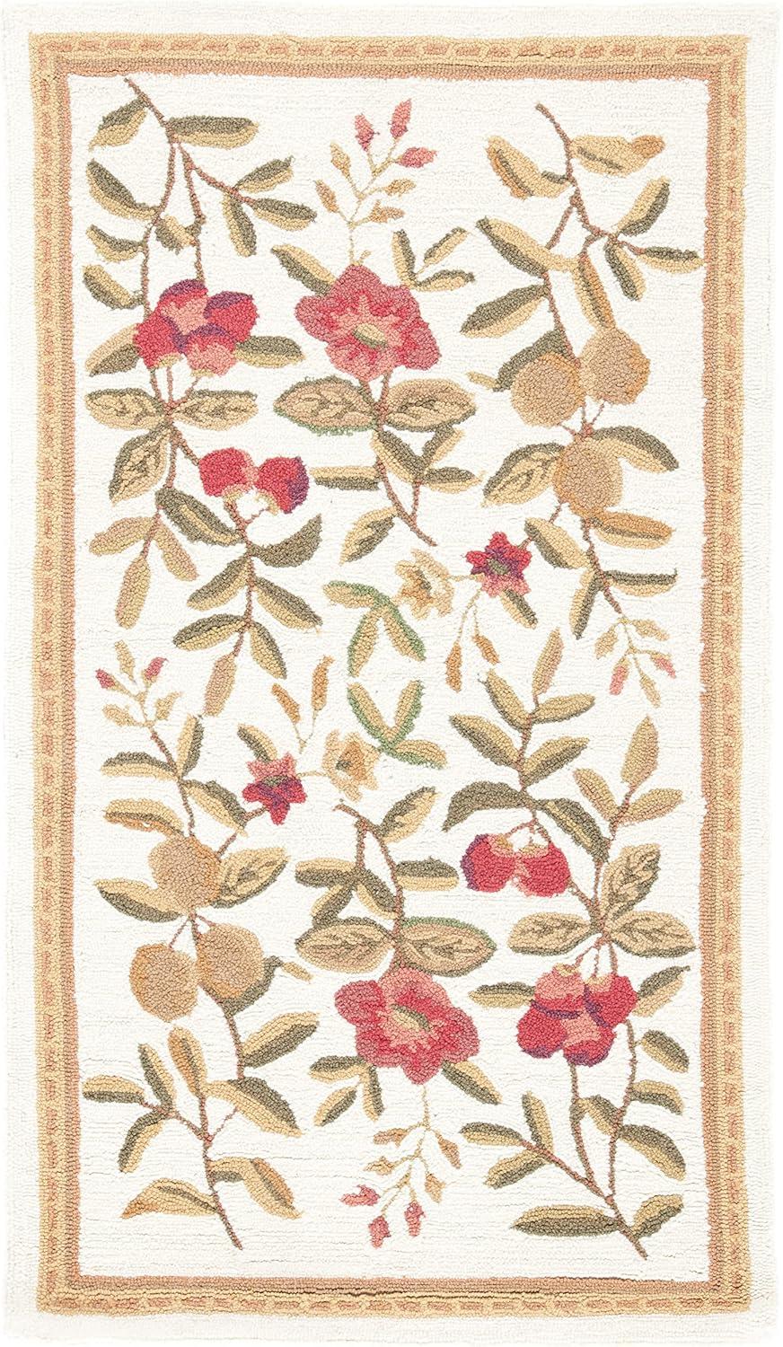 Chelsea HK210 Hand Hooked Accent Rug - Ivory - 2'9"x4'9" - Safavieh.