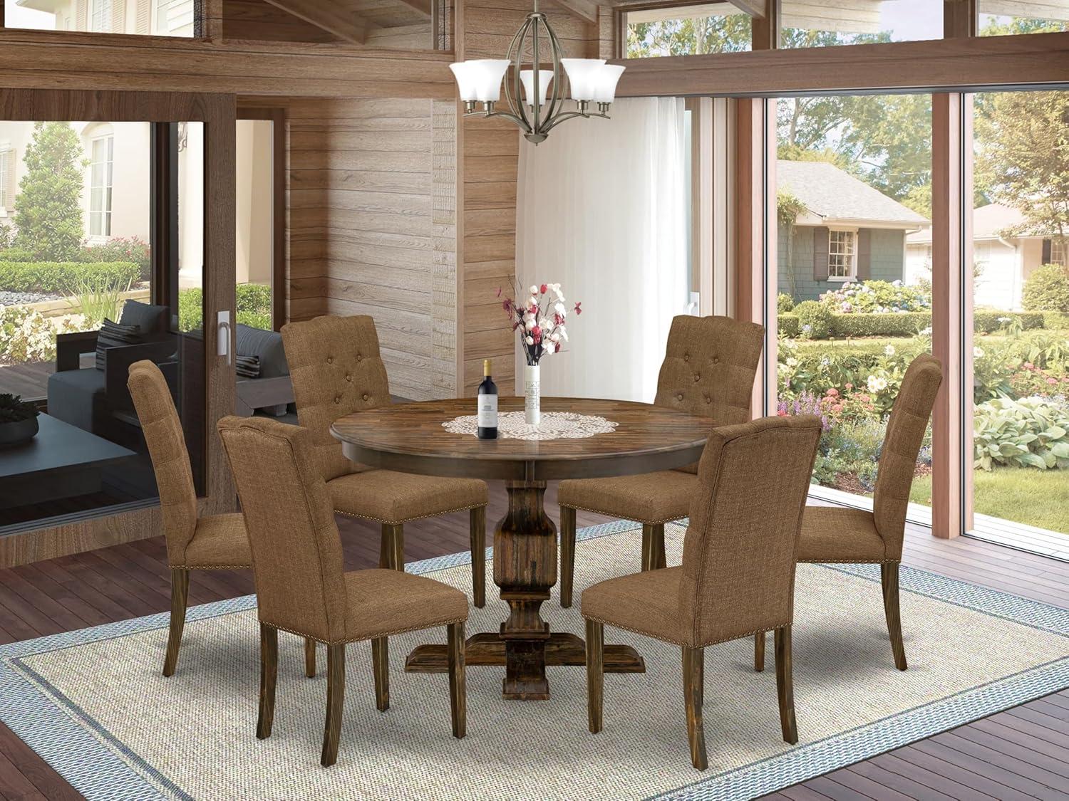 Pedestal Dining Set