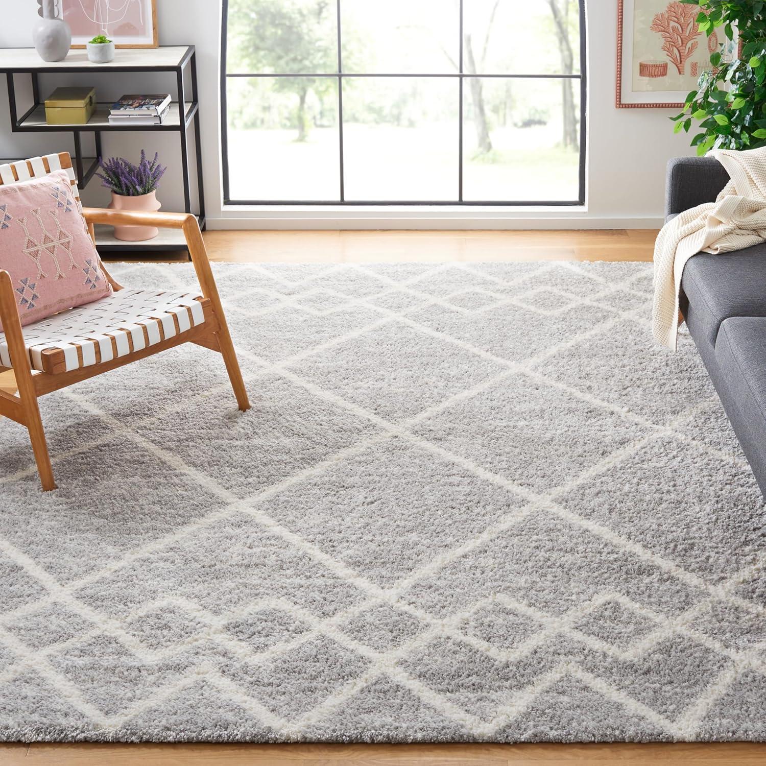 Foundry Select Bindiya Shag Performance Geometric Rug