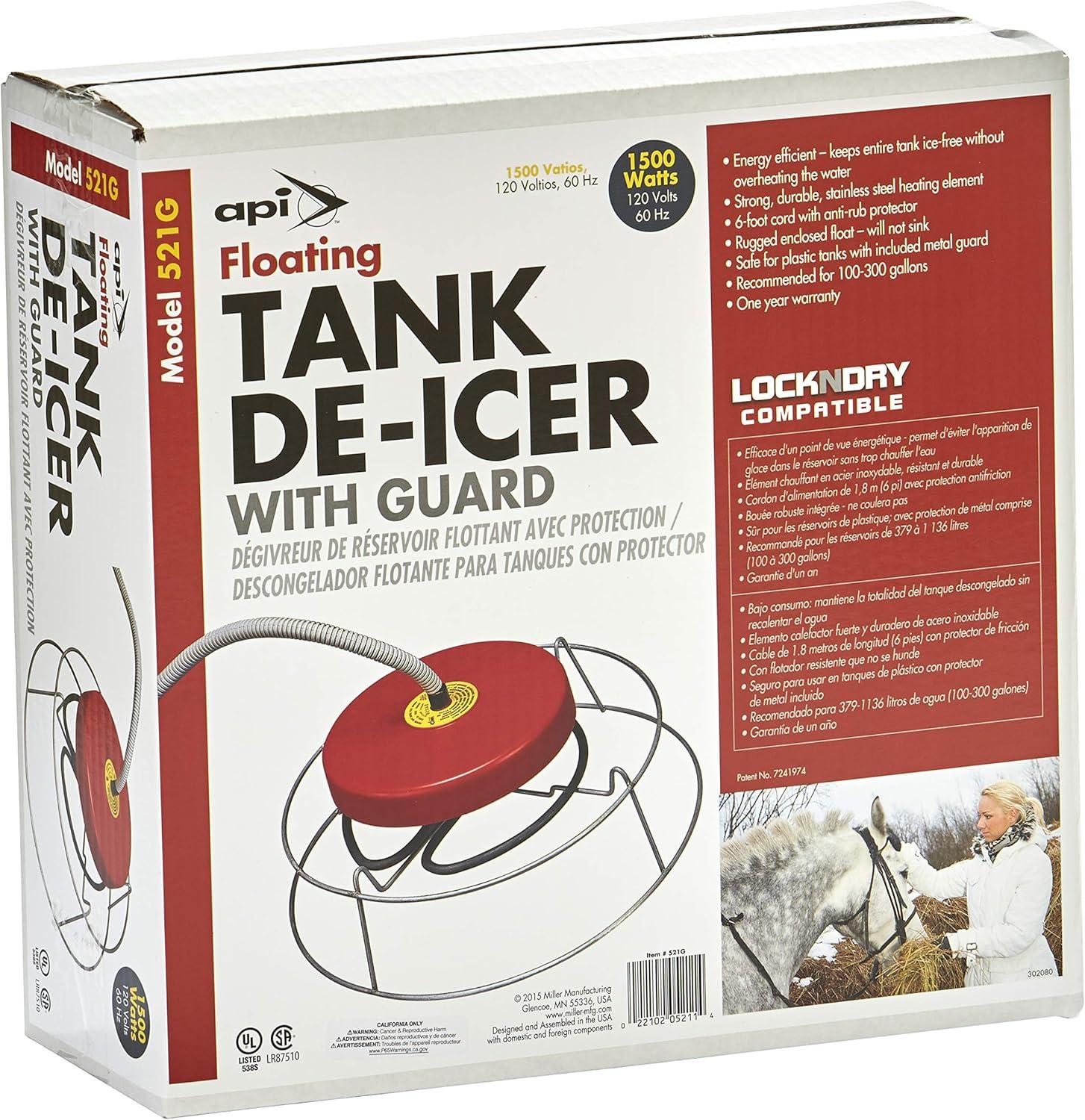 No Power Source Required / Manual De-icer