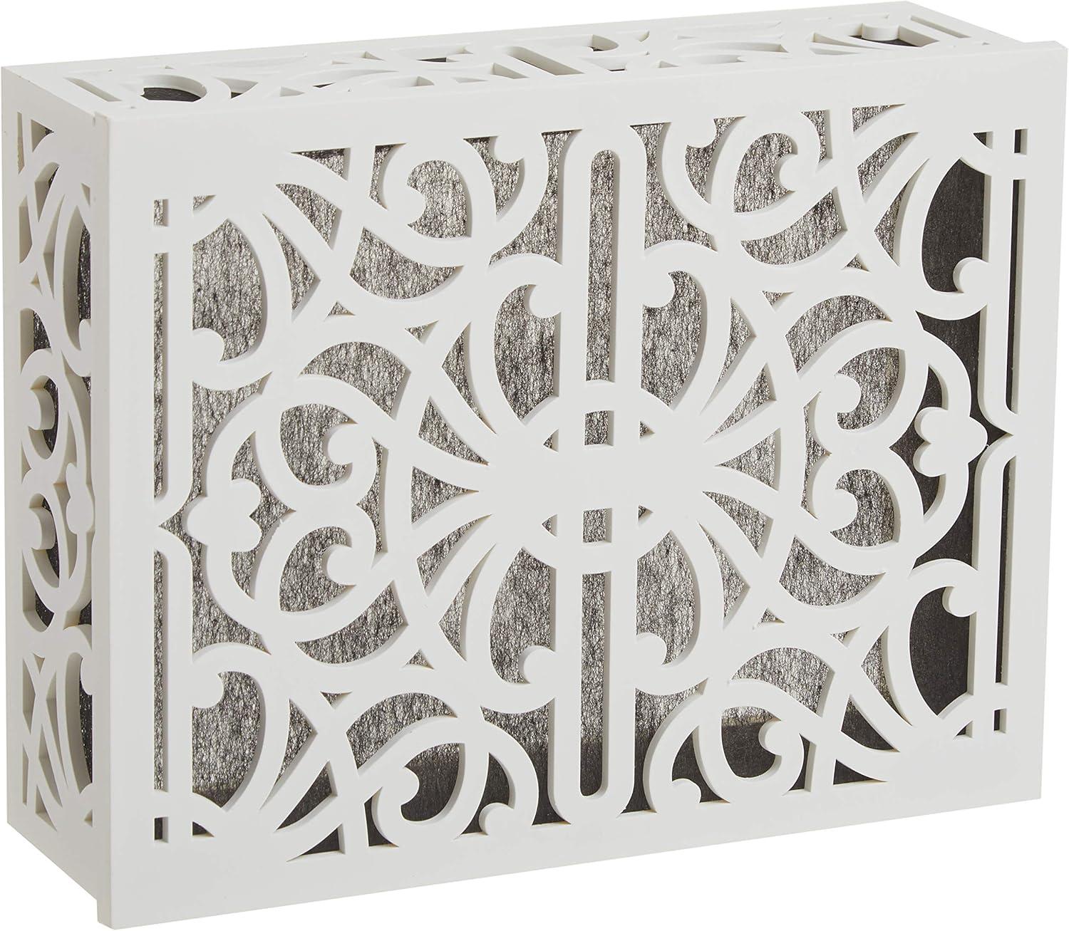 7-115-08-Quorum Lighting-Accessory - 7.75 Inch Surface Mount Chime Grill-Studio White Finish