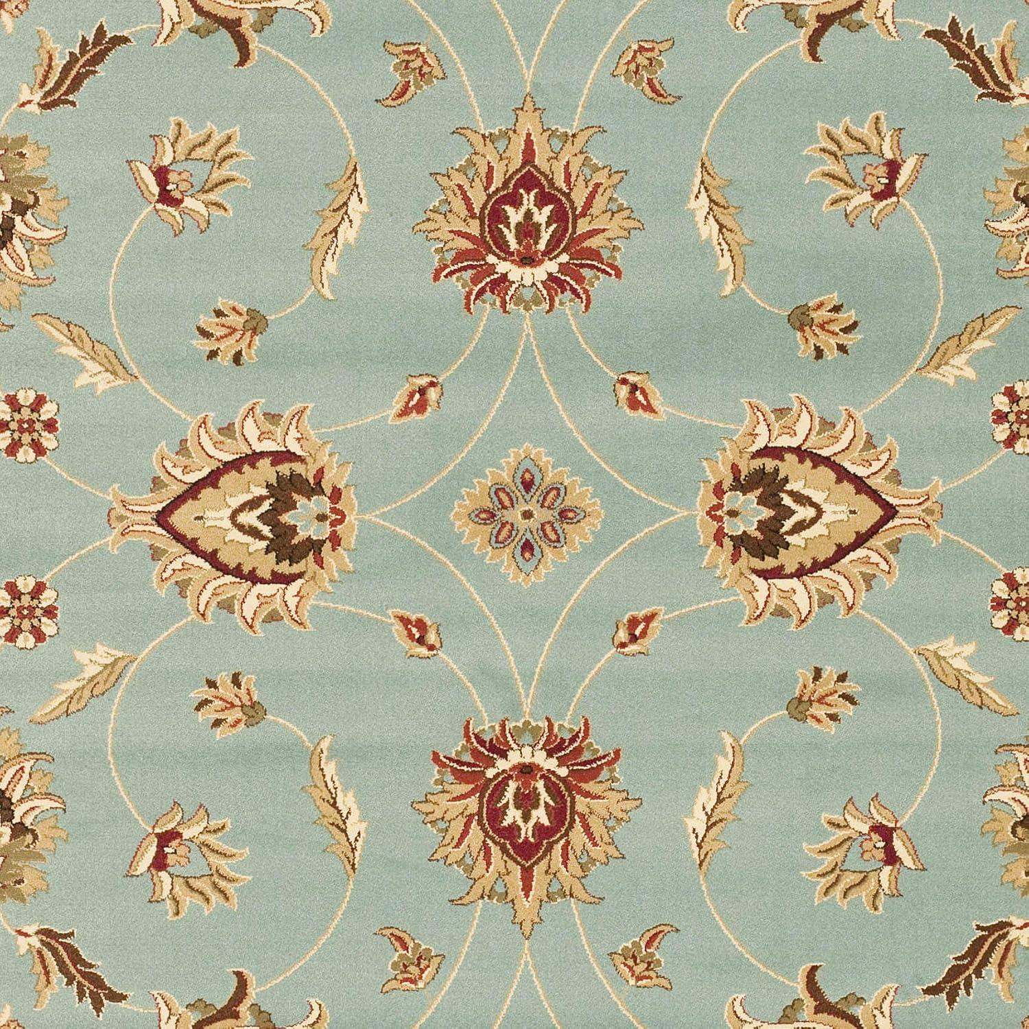 Lyndhurst LNH553 Power Loomed Area Rug - Blue/Ivory - 8'x11' - Safavieh