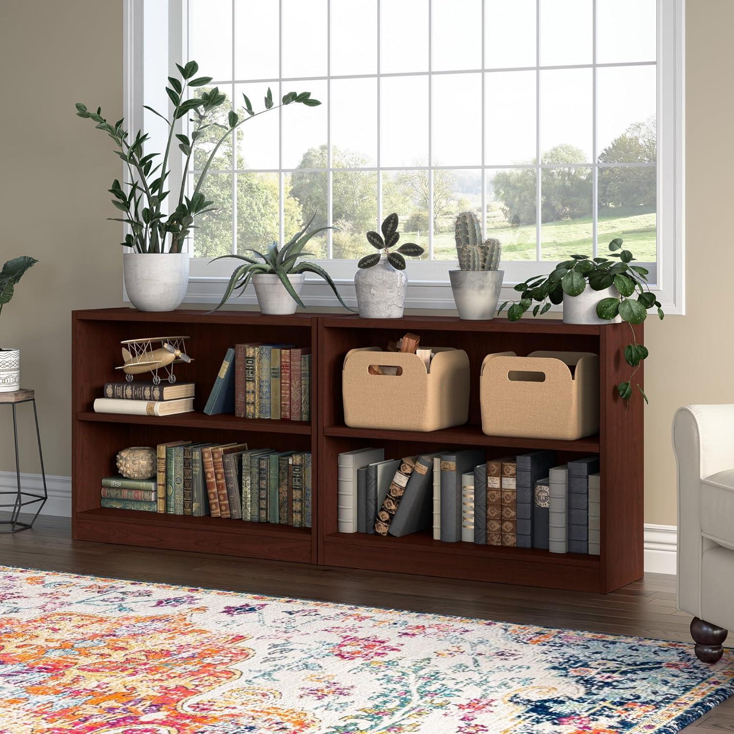 Bush Furniture Universal 2 Shelf Bookcase