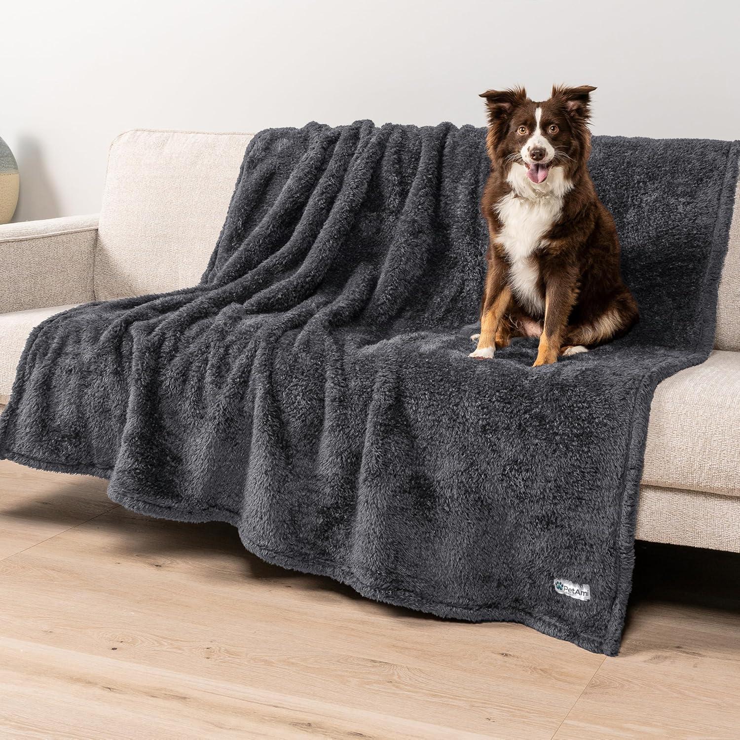PetAmi Sherpa Fleece Pet Blanket