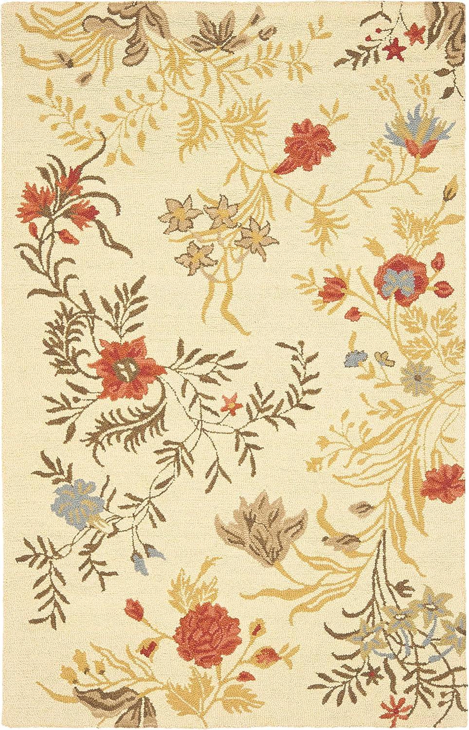 Blossom BLM916 Hand Hooked Area Rug  - Safavieh