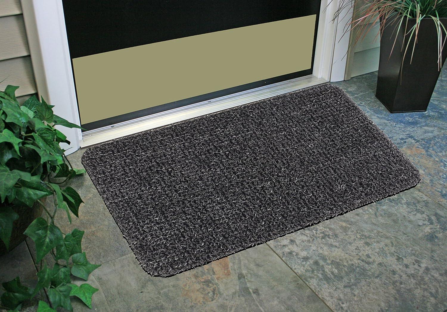 CLEAN MACHINE 10376921 High Traffic Astroturf Dirt Trapper Doormat, 23.5" x 35.5", Desert Taupe
