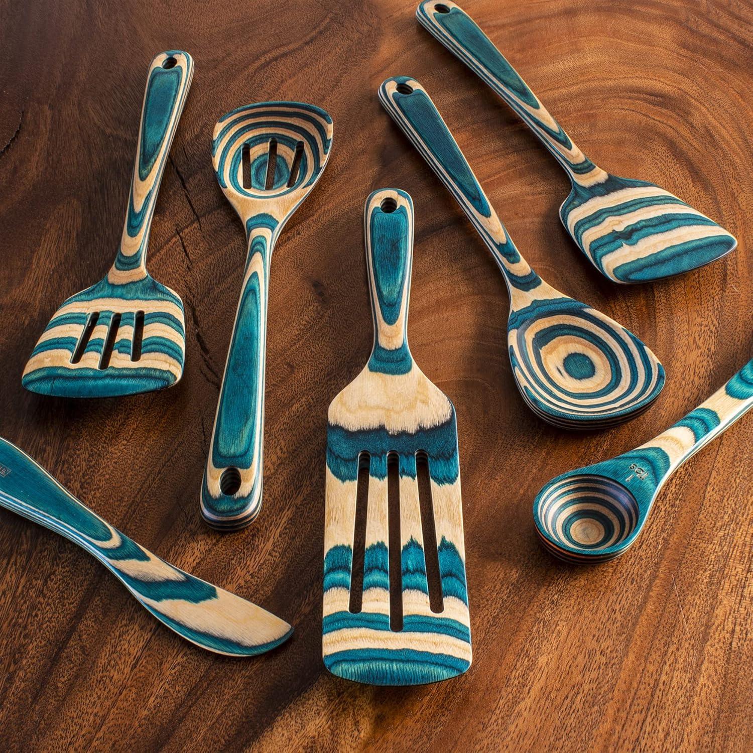 Baltique 7pc Mykonos Kitchen Utensil Set