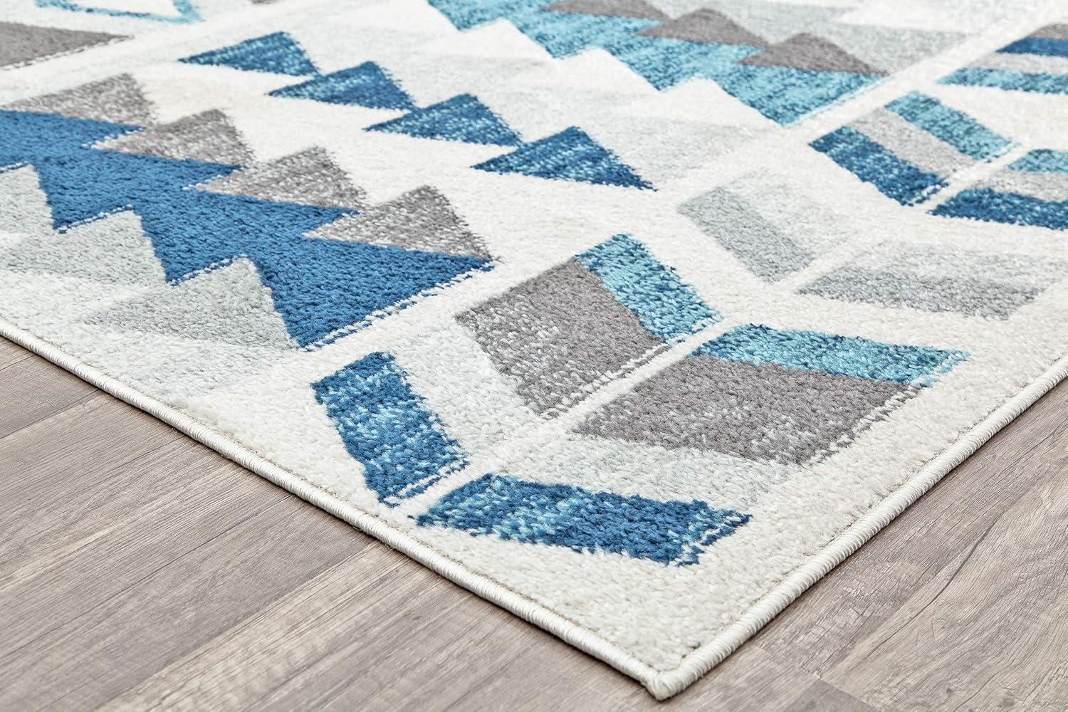 Rugs America Mika Geometric Contemporary Area Rug