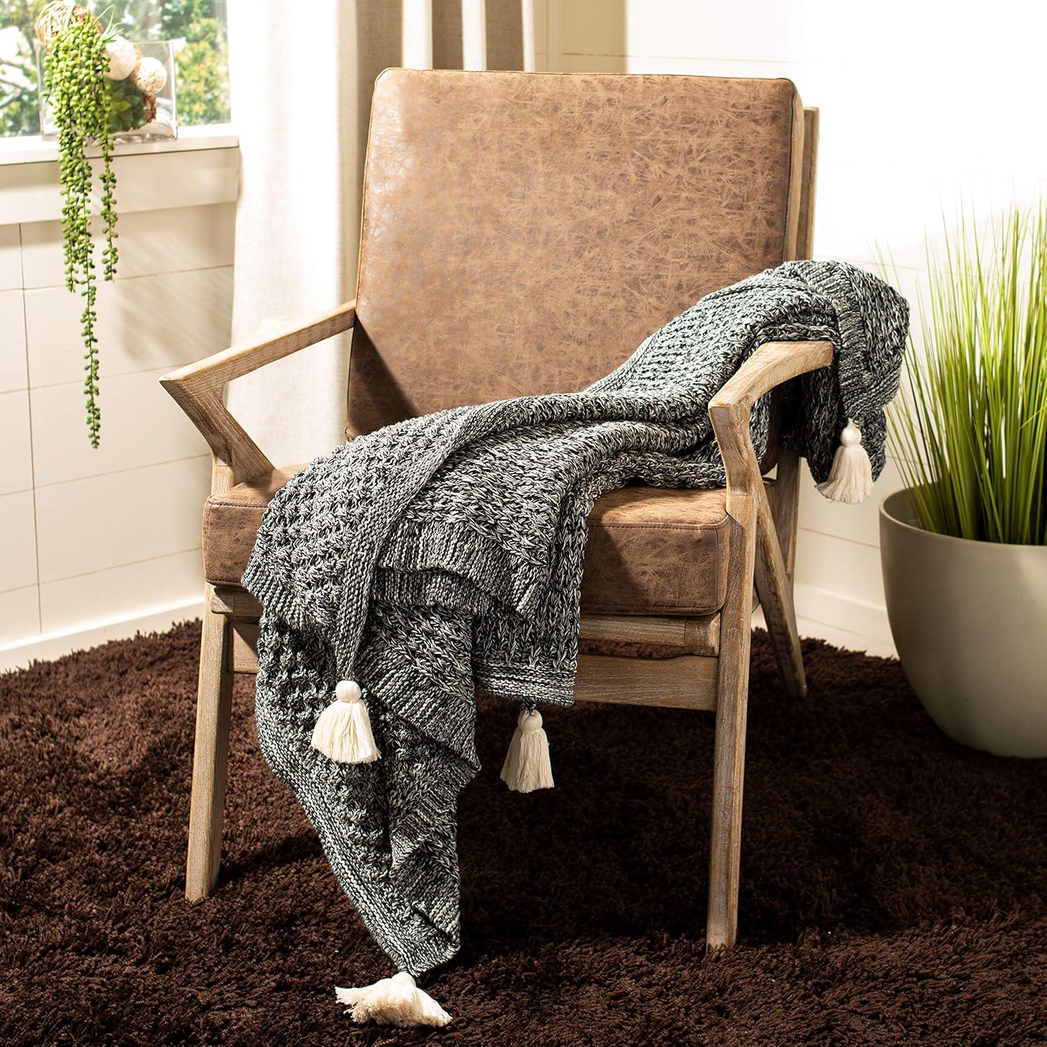 Pennie Knitted Throw Blanket