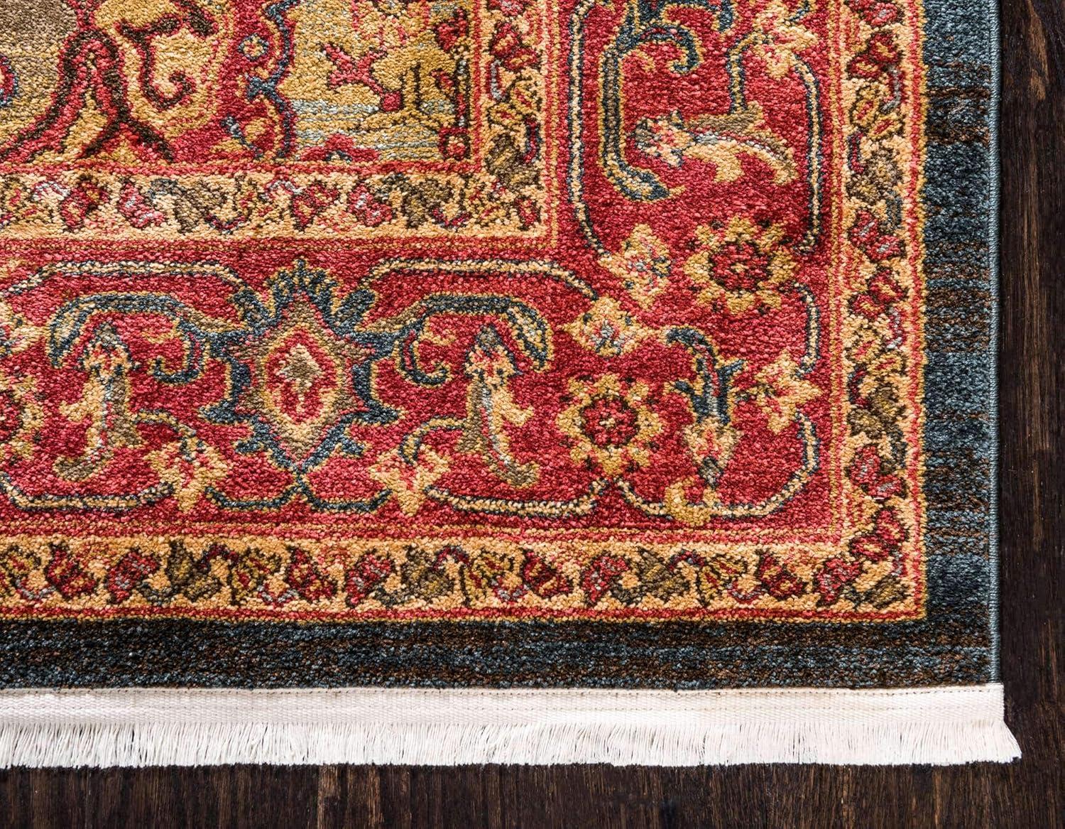 Unique Loom 8' 0 x 11' 0 Red Sahand Arsaces Area Rug