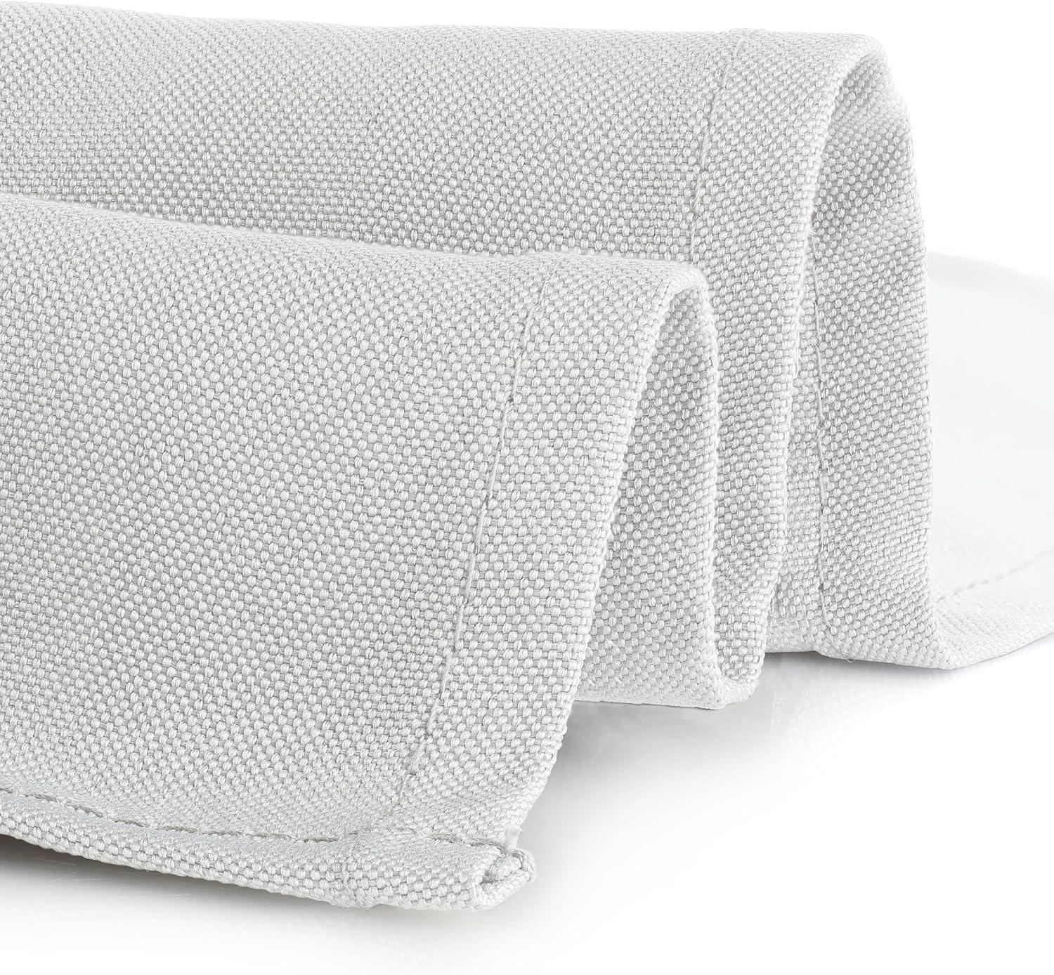 Gee Di Moda Cloth Napkins - 17 x 17 Inch - Heavy Duty Washable Polyester - Set of 12