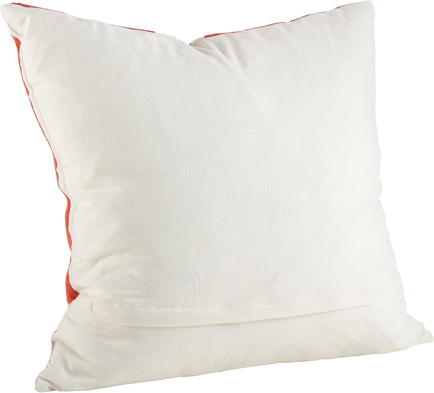 Pennello Embroidered Down Reversible Throw Pillow