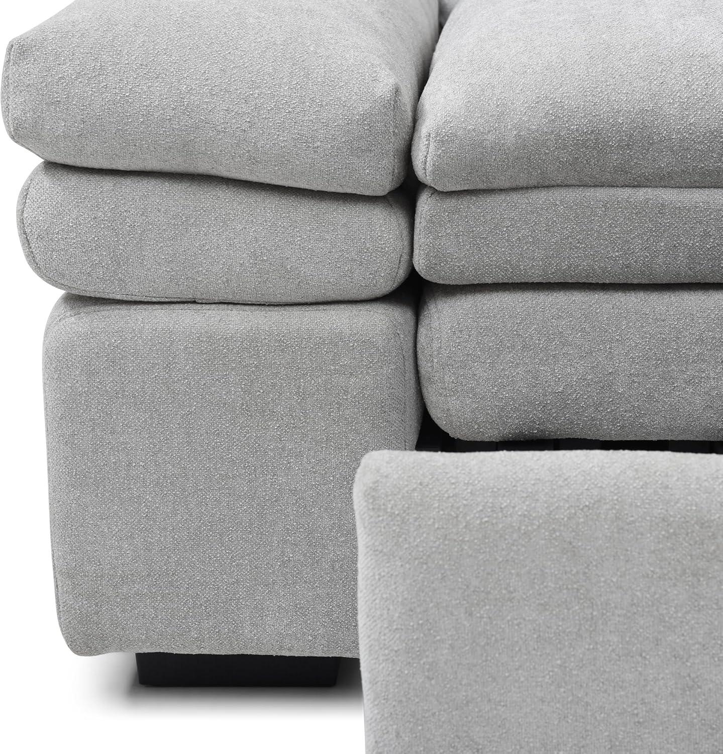 Latitude Run® Munos Full Size Convertible Sleeper Sofa, 77" Pull Out Sofa Bed