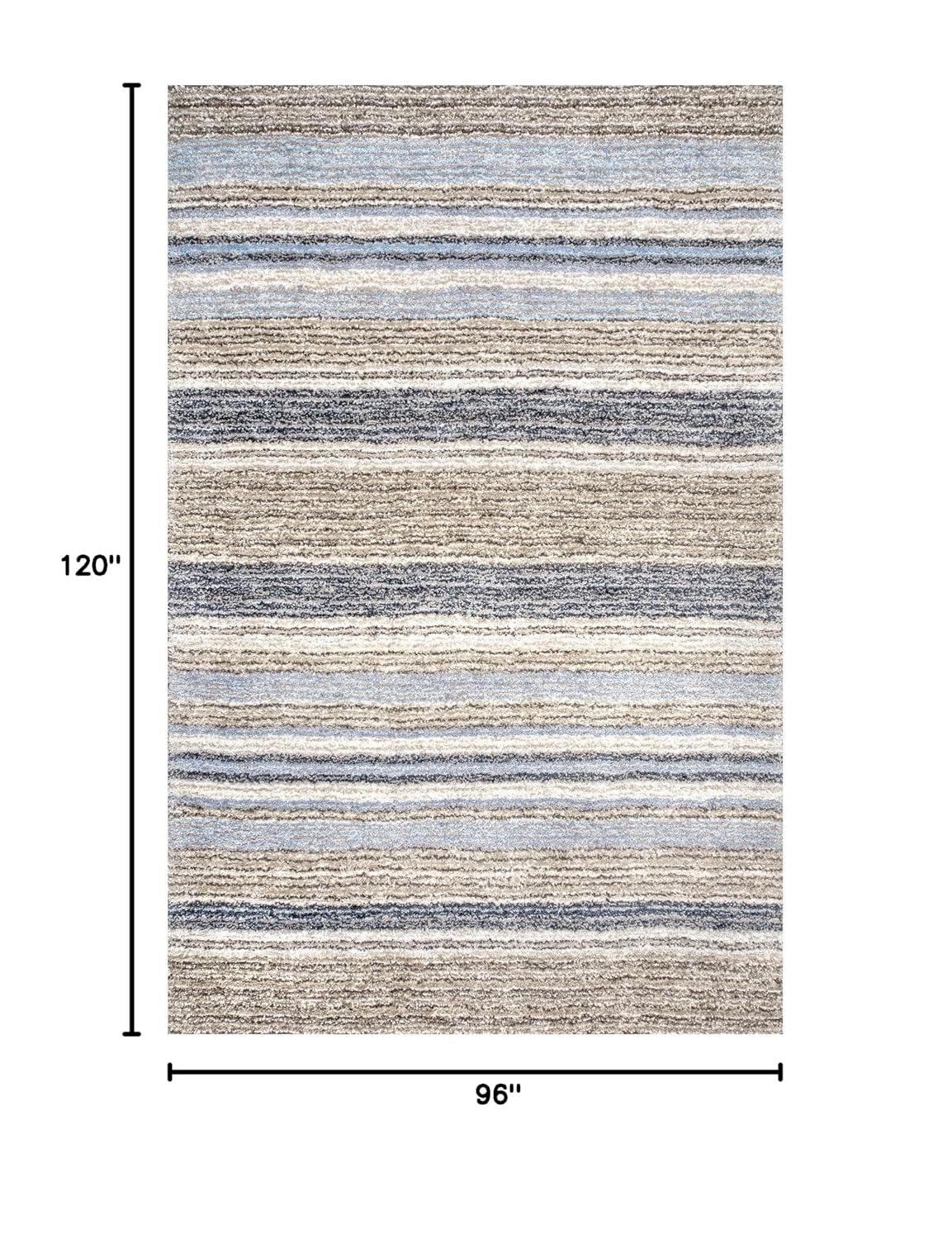 8'x10' Drey Ombre Shag Area Rug Denim - nuLOOM