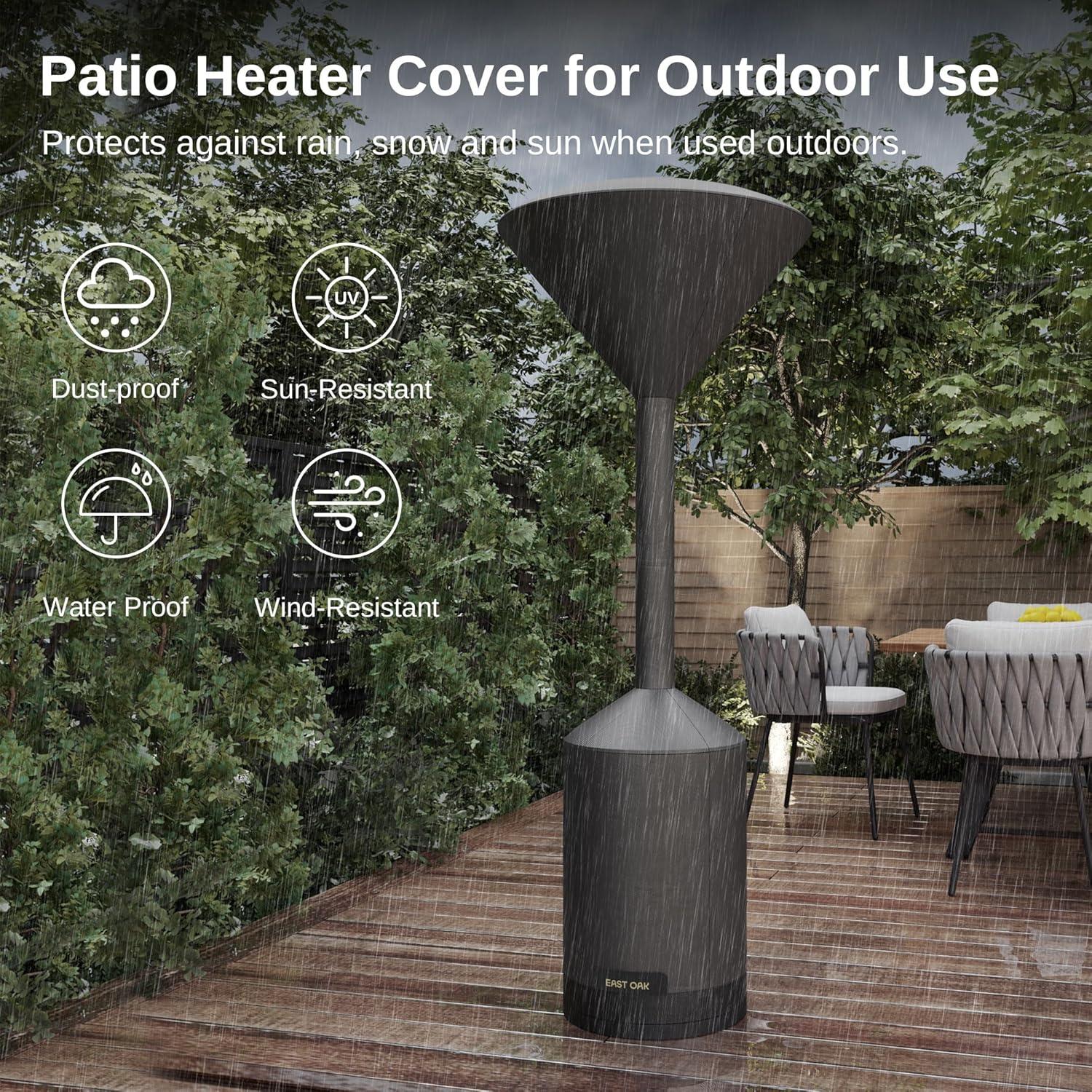 EAST OAK Outdoor Patio Heater Cover