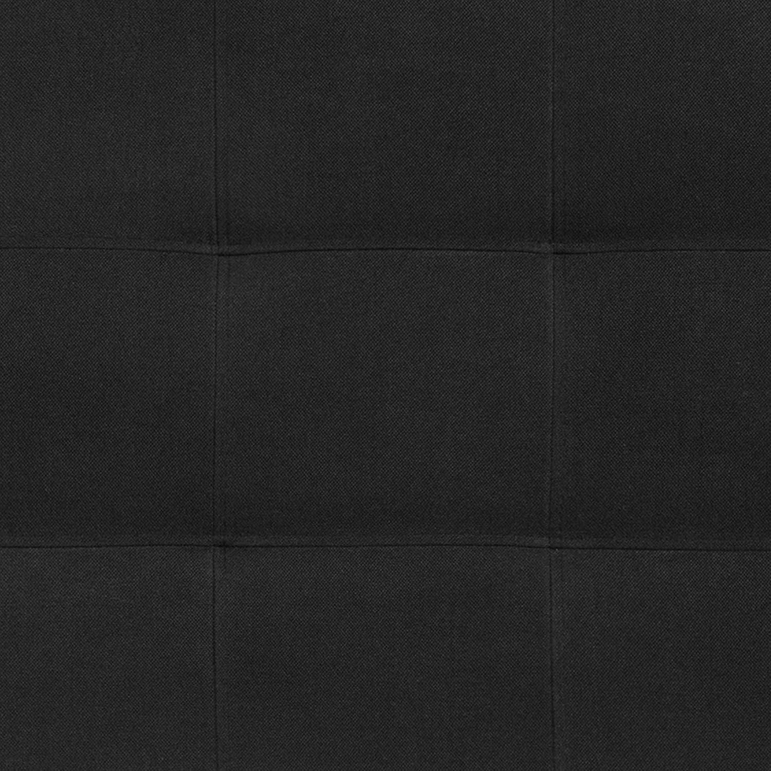 Flash Furniture Bedford Tufted Upholstered Full Size Headboard in Black Fabric