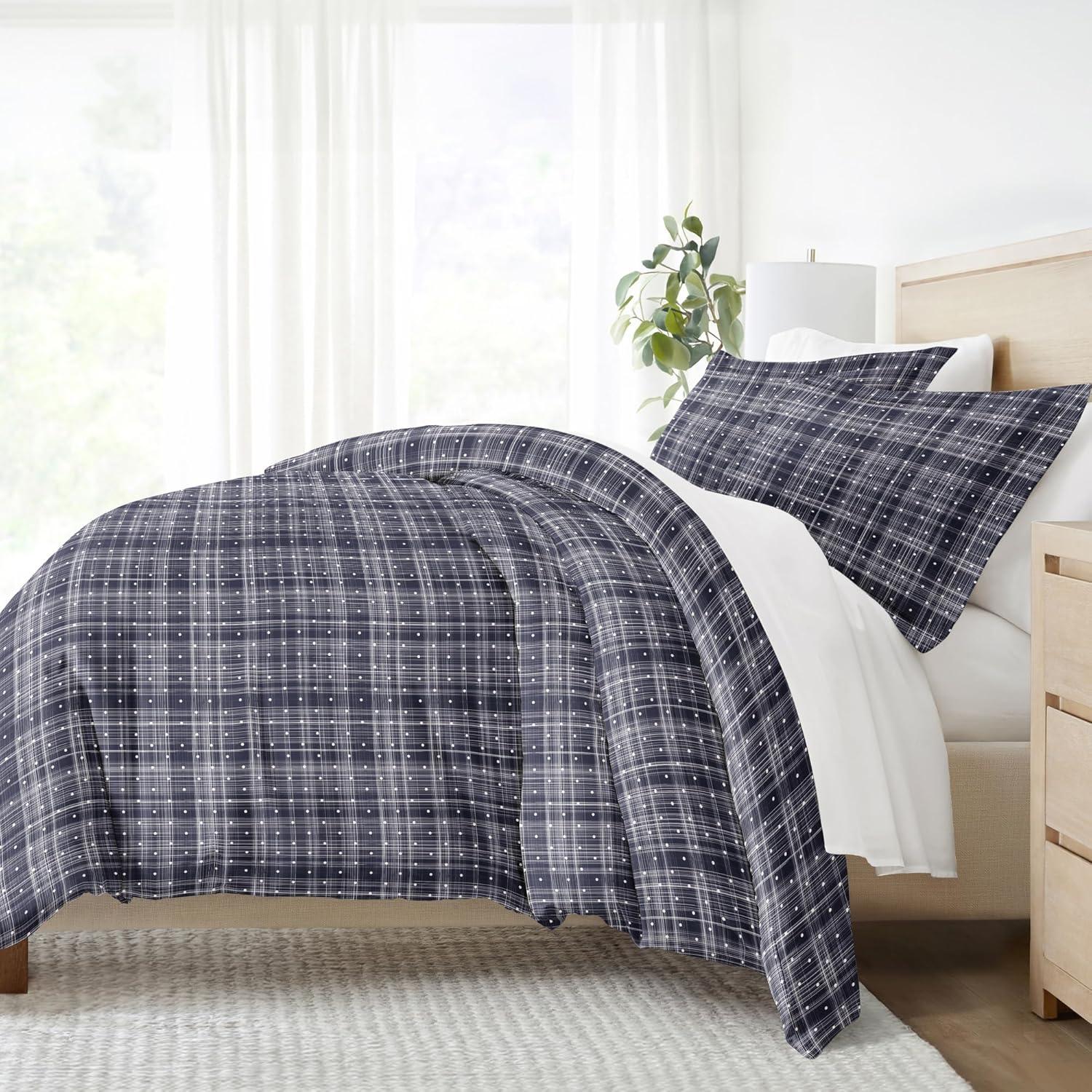Becky Cameron Becky Cameron Polka Dot Pattern Duvet Cover Set