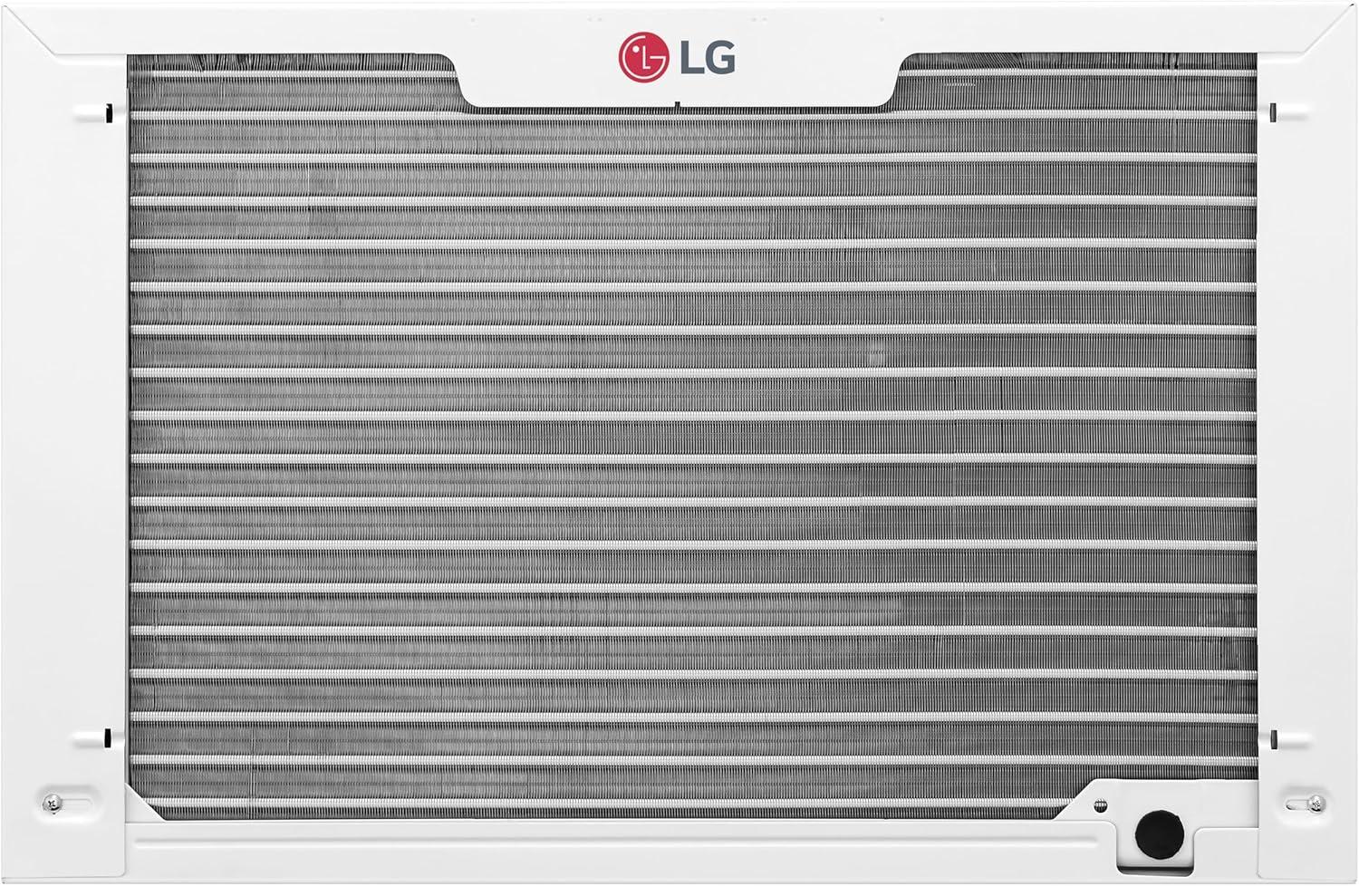 LG 18,000 BTU 230V Window-Mounted Air Conditioner with 12,000 BTU Supplemental Heat Function