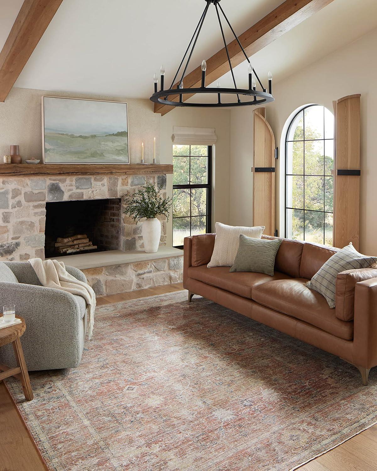Magnolia Home by Joanna Gaines x Loloi Magnolia Home By Joanna Gaines x Loloi Millie Sunset/Multi Area Rug