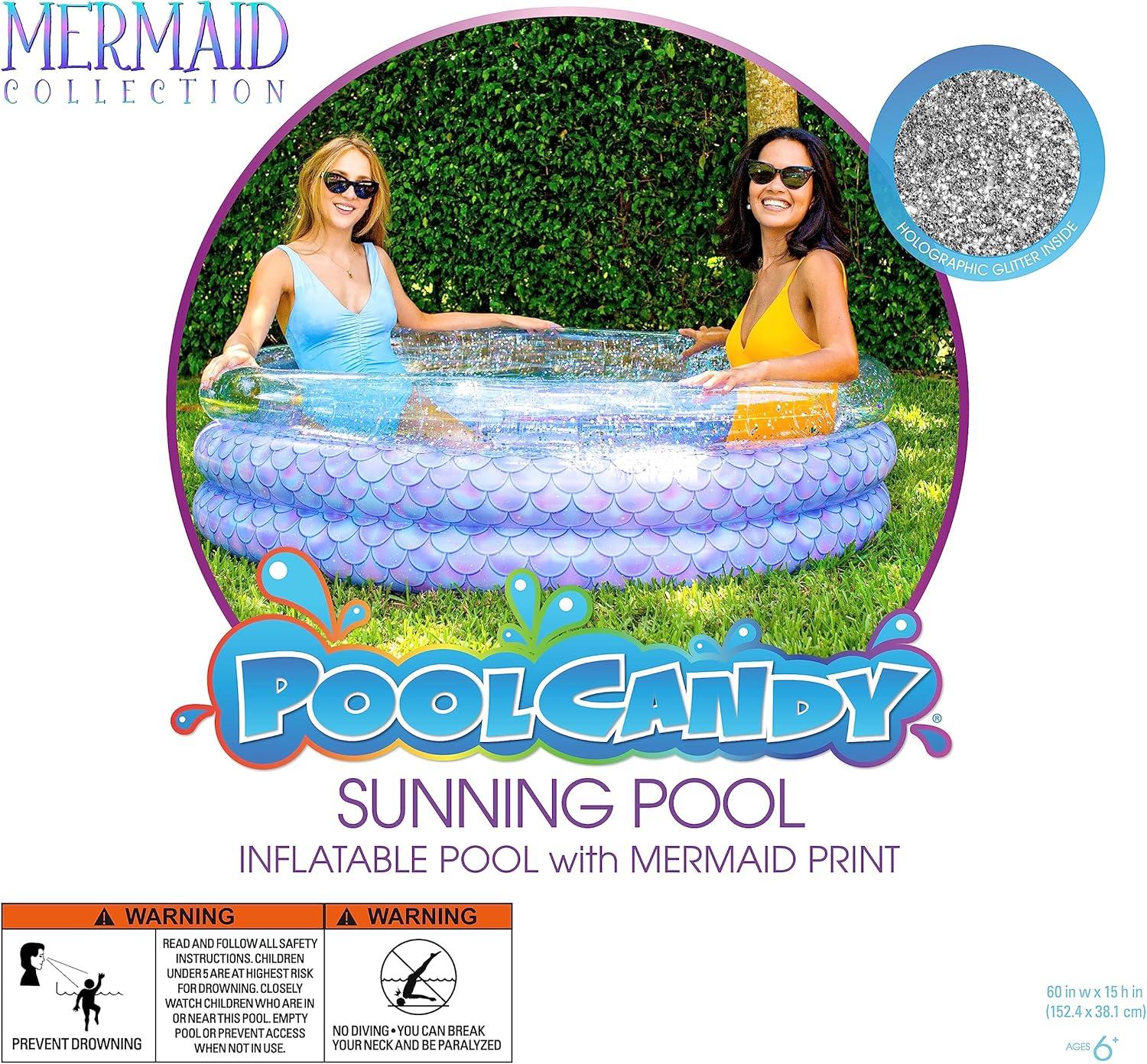HeSLehs Lemon Print Designer Sunning Pool