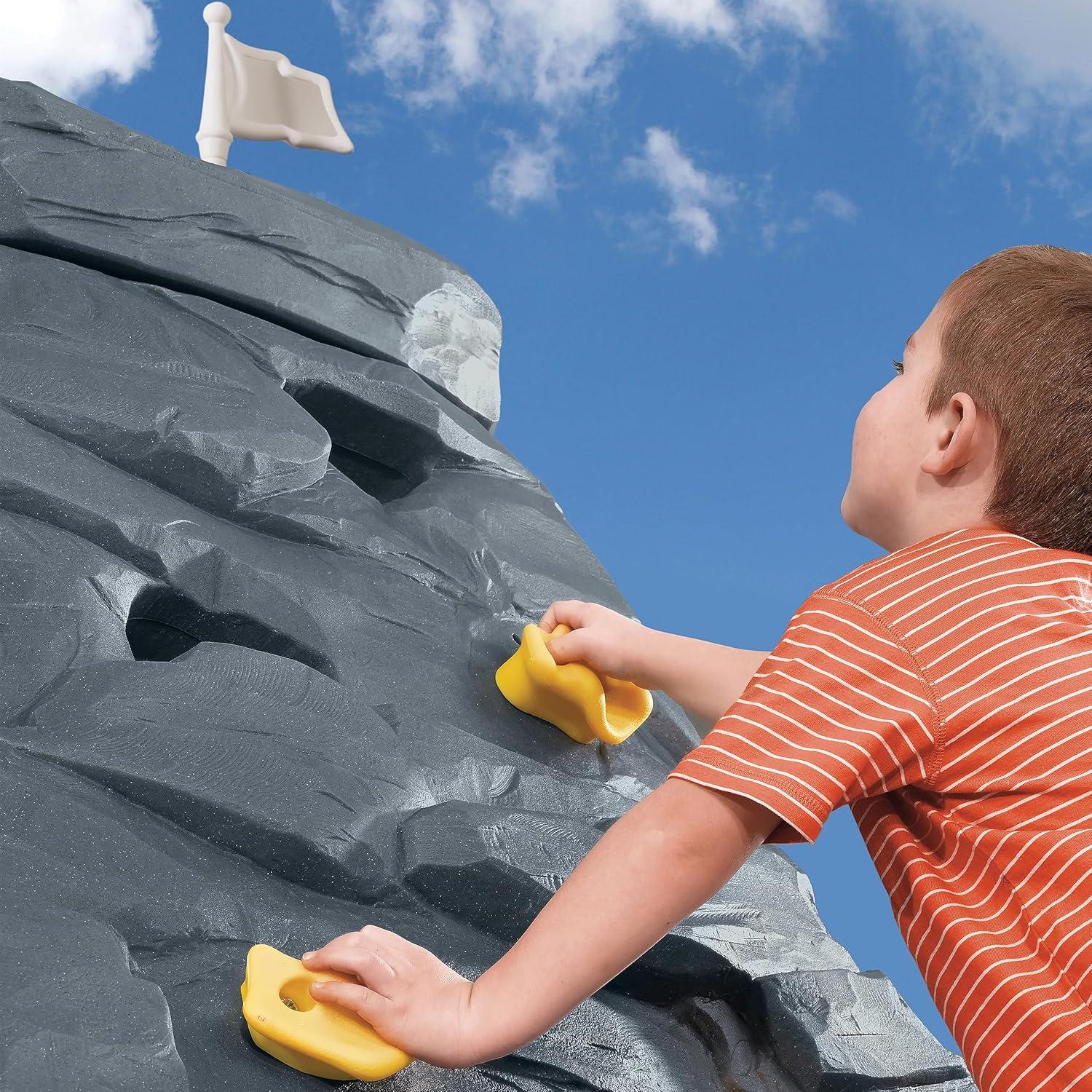 Step2 Skyward Summit Rock Climbing Wall, Grey