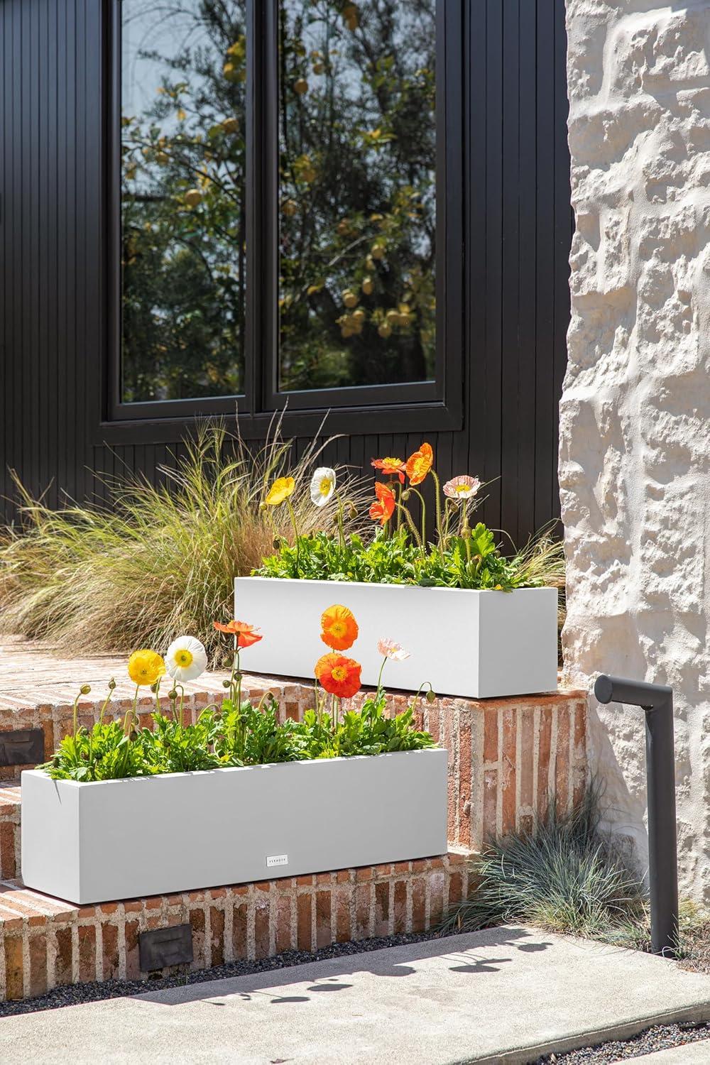 Block Series Window Box Planter