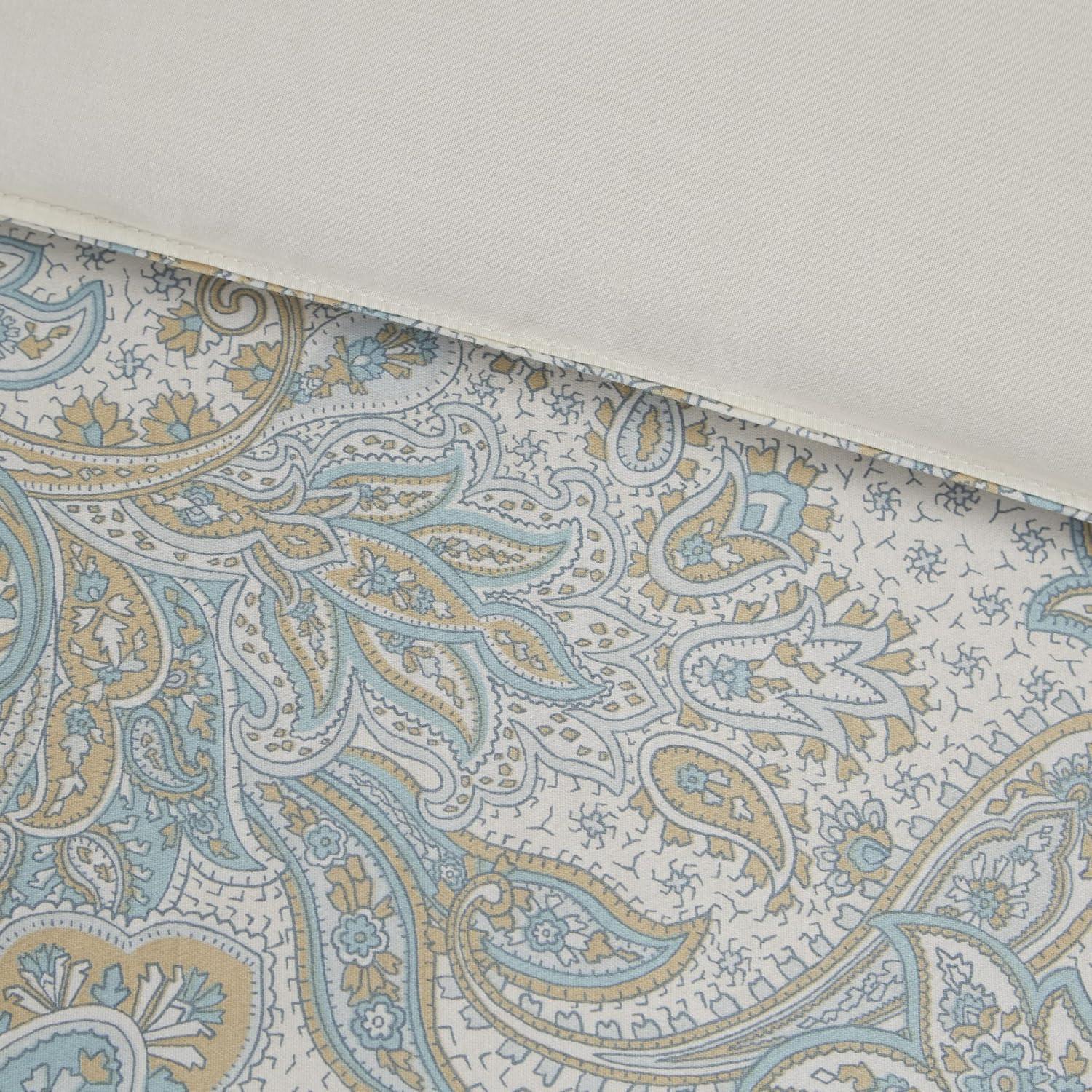 Beach House Coastal Cotton Reversible Duvet Cover Set