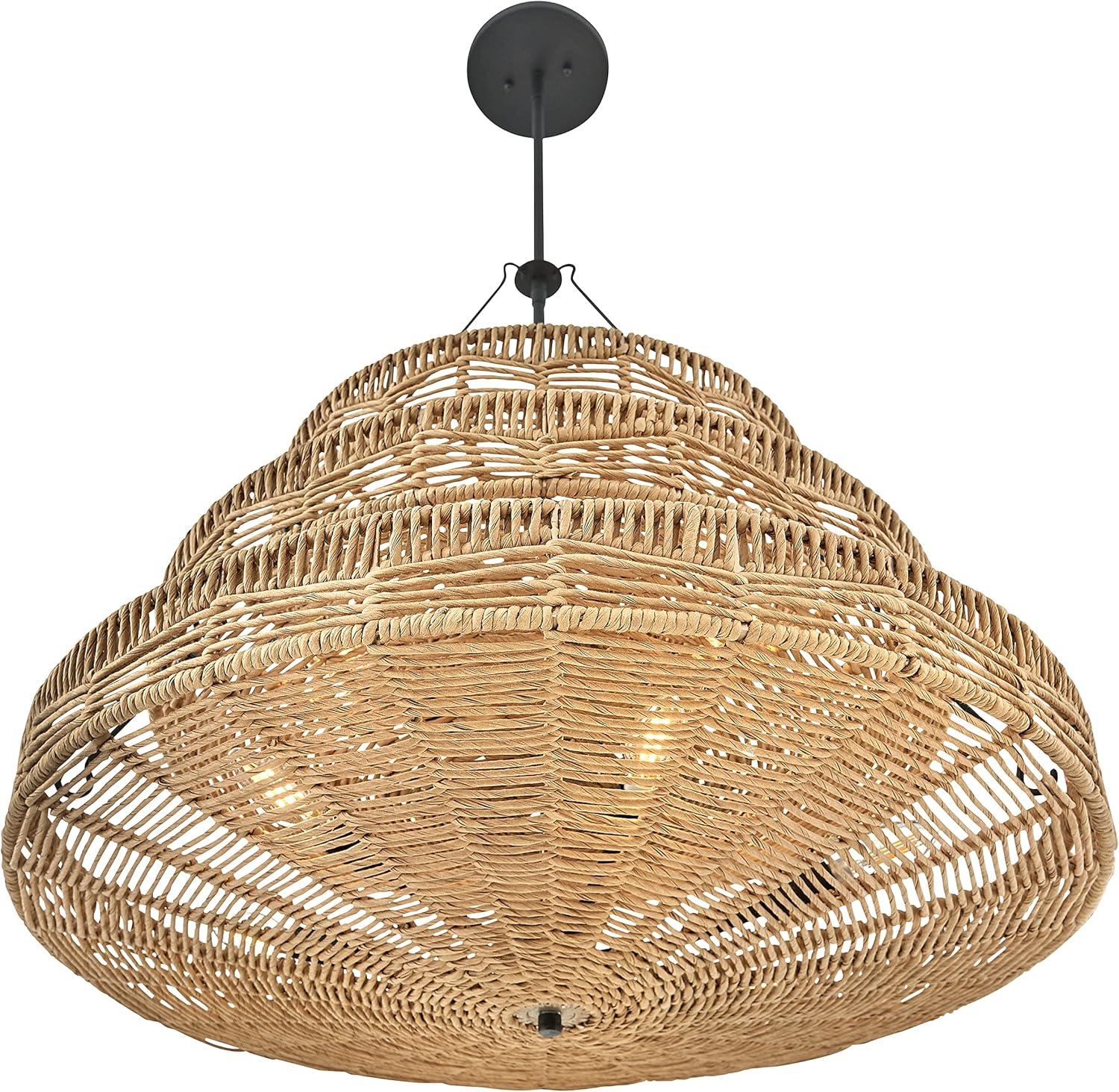 13 - Light Unique Tiered Chandelier