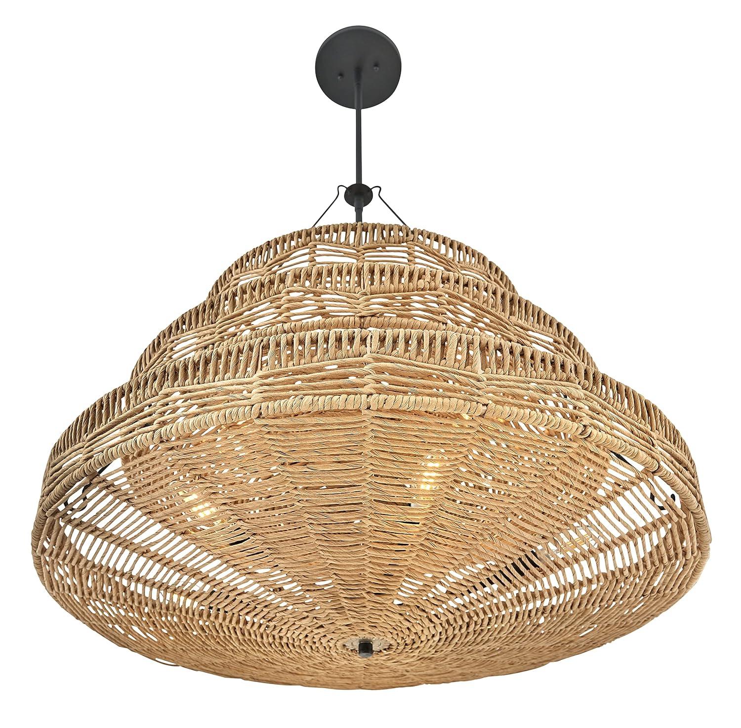 13 - Light Unique Tiered Chandelier