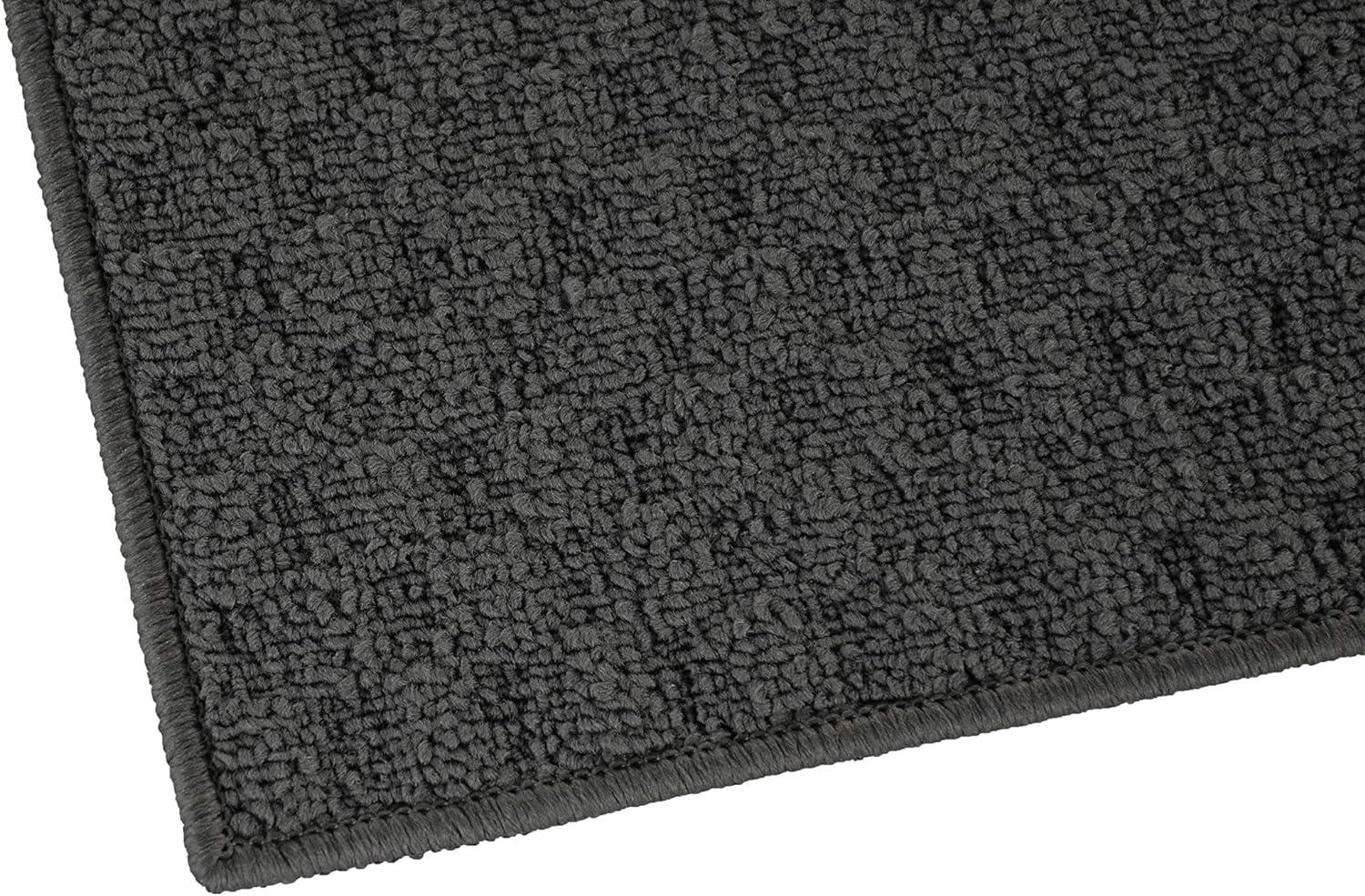 Town Square Cinder Gray 3' x 8' Synthetic Runner Rug