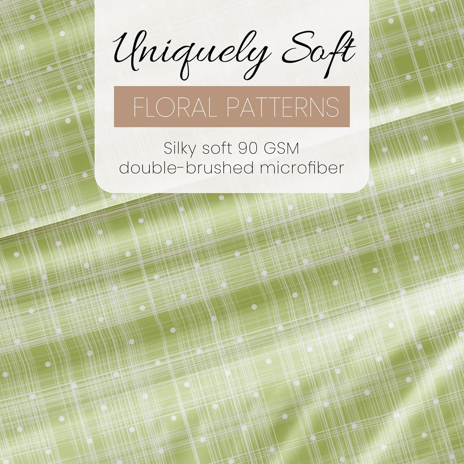 Becky Cameron™ Polka Dot Pattern Microfiber Sheet Set