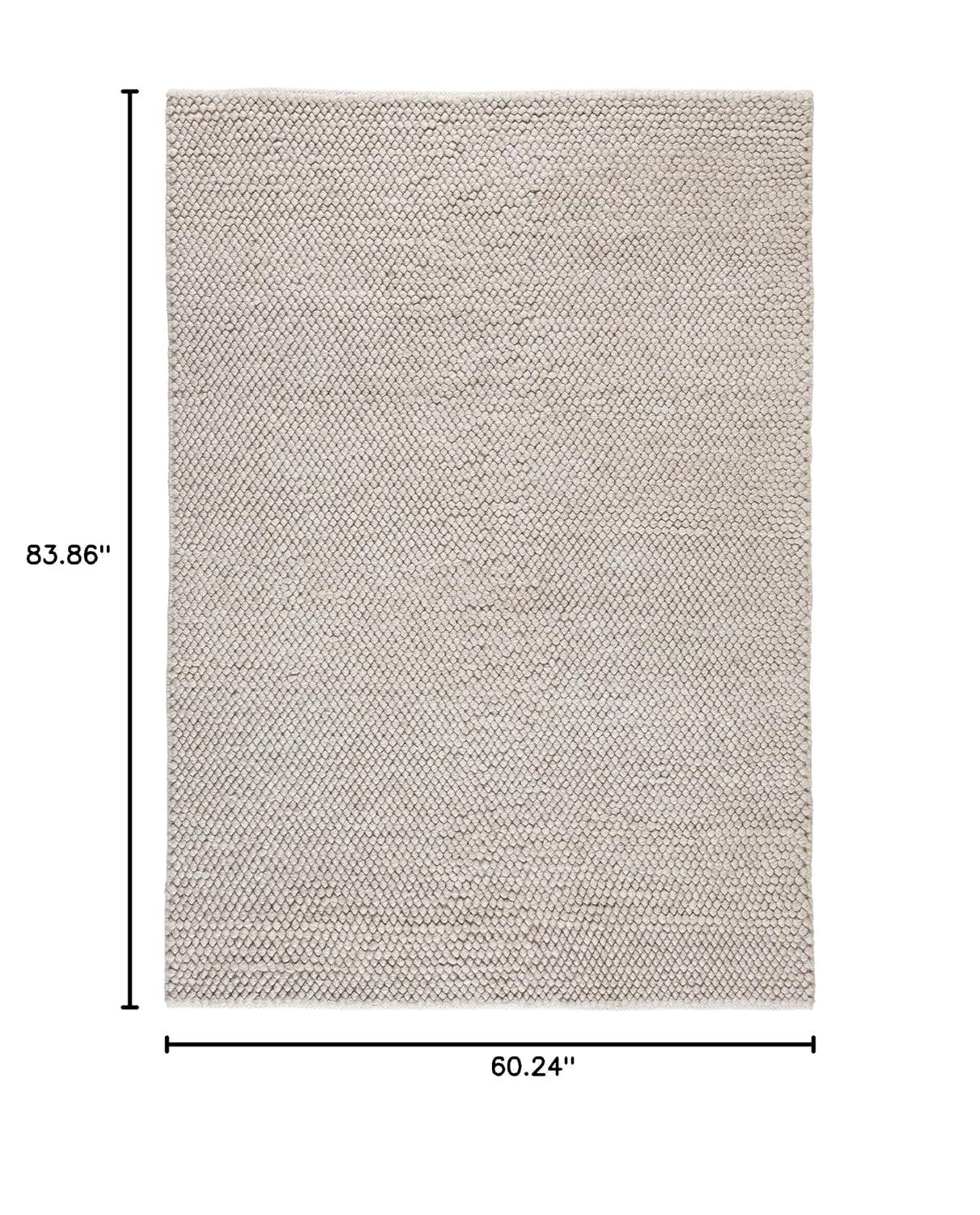 Town & Country Terra Olea Bubble Texture Handcrafted Area Rug Brown